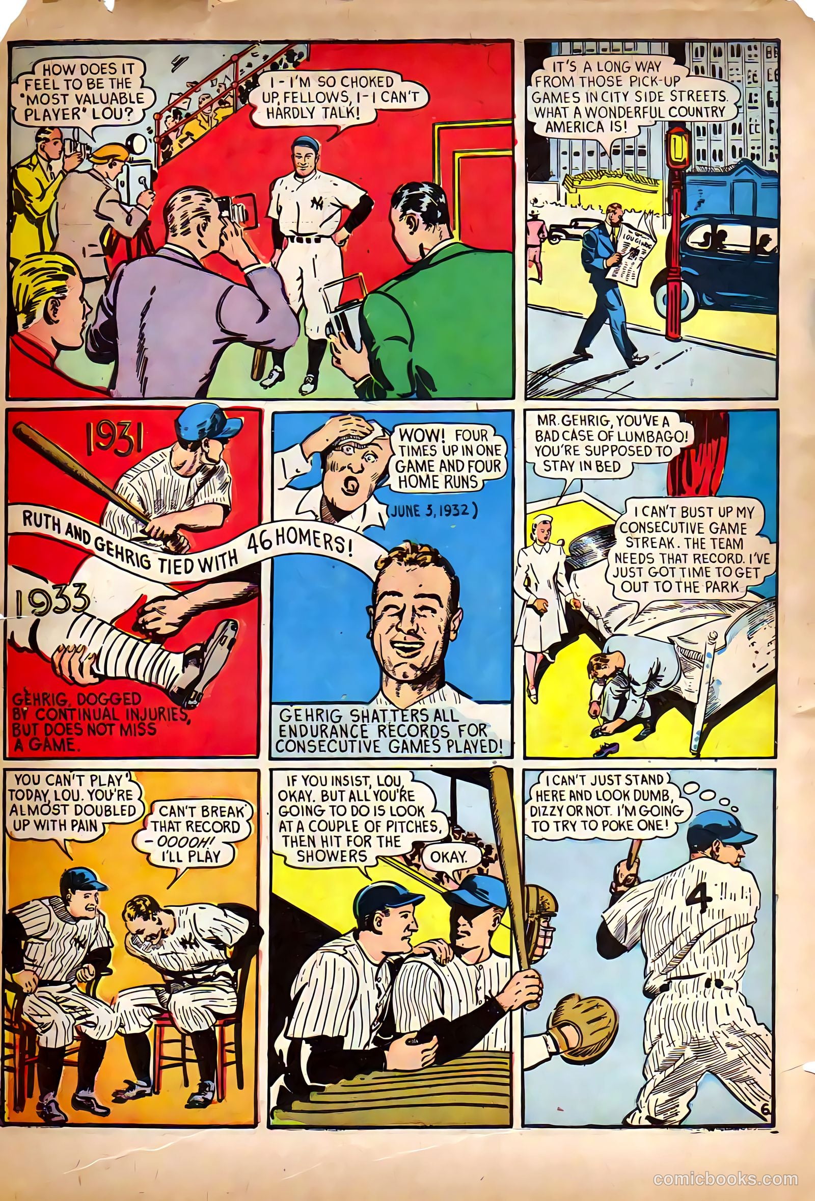 World Famous Heroes Magazine #2 (1941) — page 64 of 69