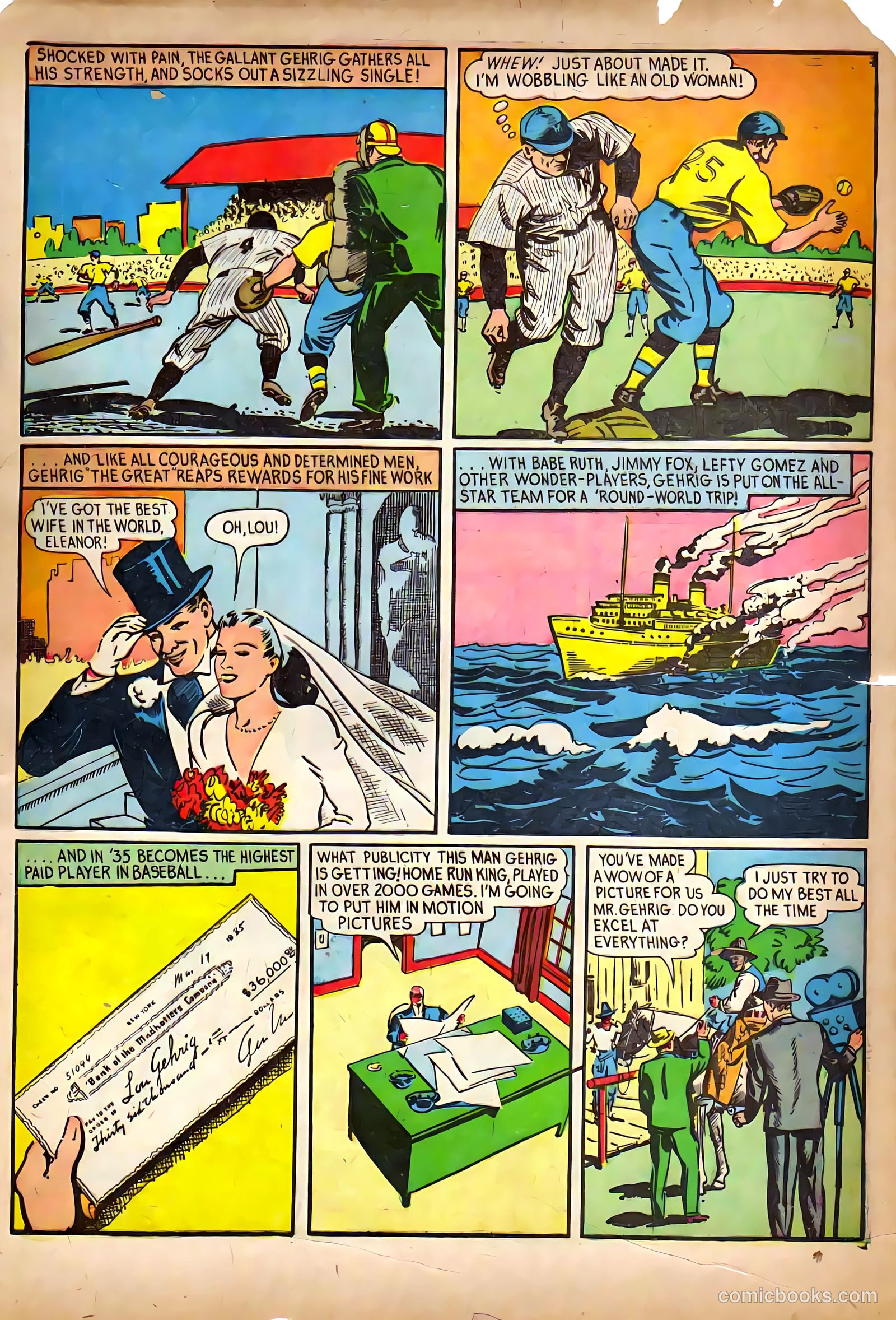 World Famous Heroes Magazine #2 (1941) — page 65 of 69
