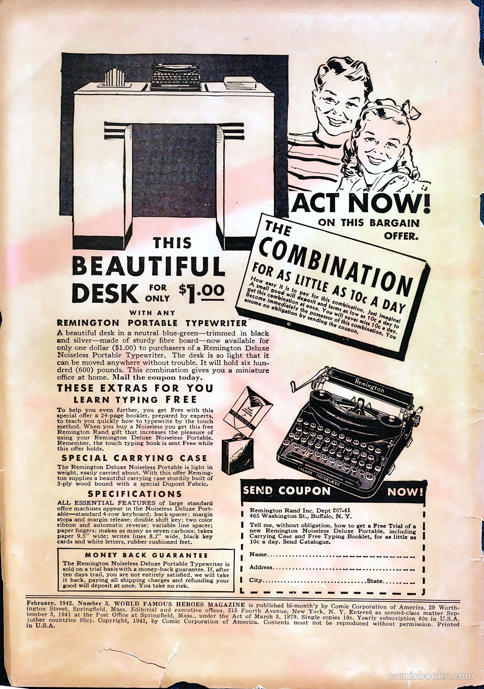 World Famous Heroes Magazine #3 (1942) — page 2 of 68