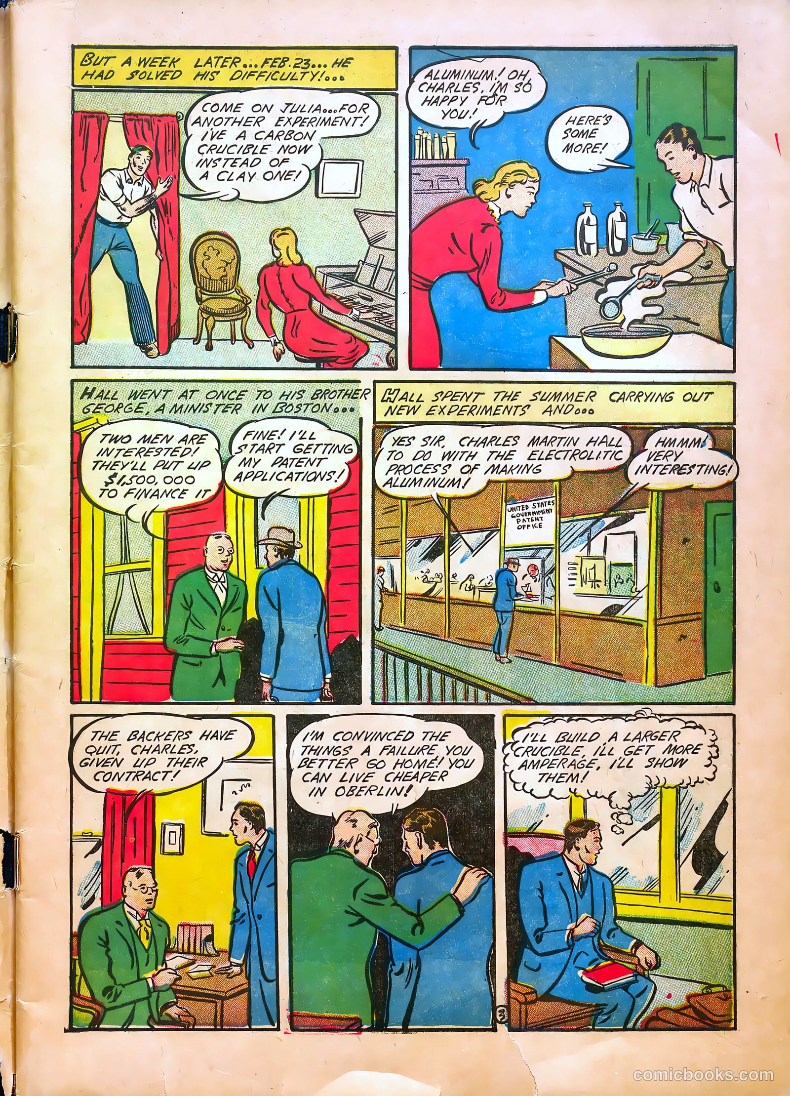 World Famous Heroes Magazine #3 (1942) — page 5 of 68