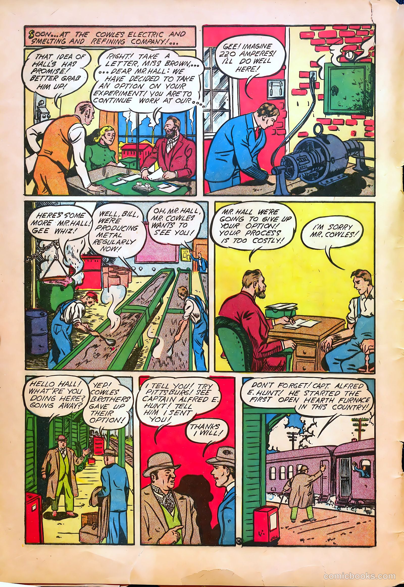 World Famous Heroes Magazine #3 (1942) — page 6 of 68