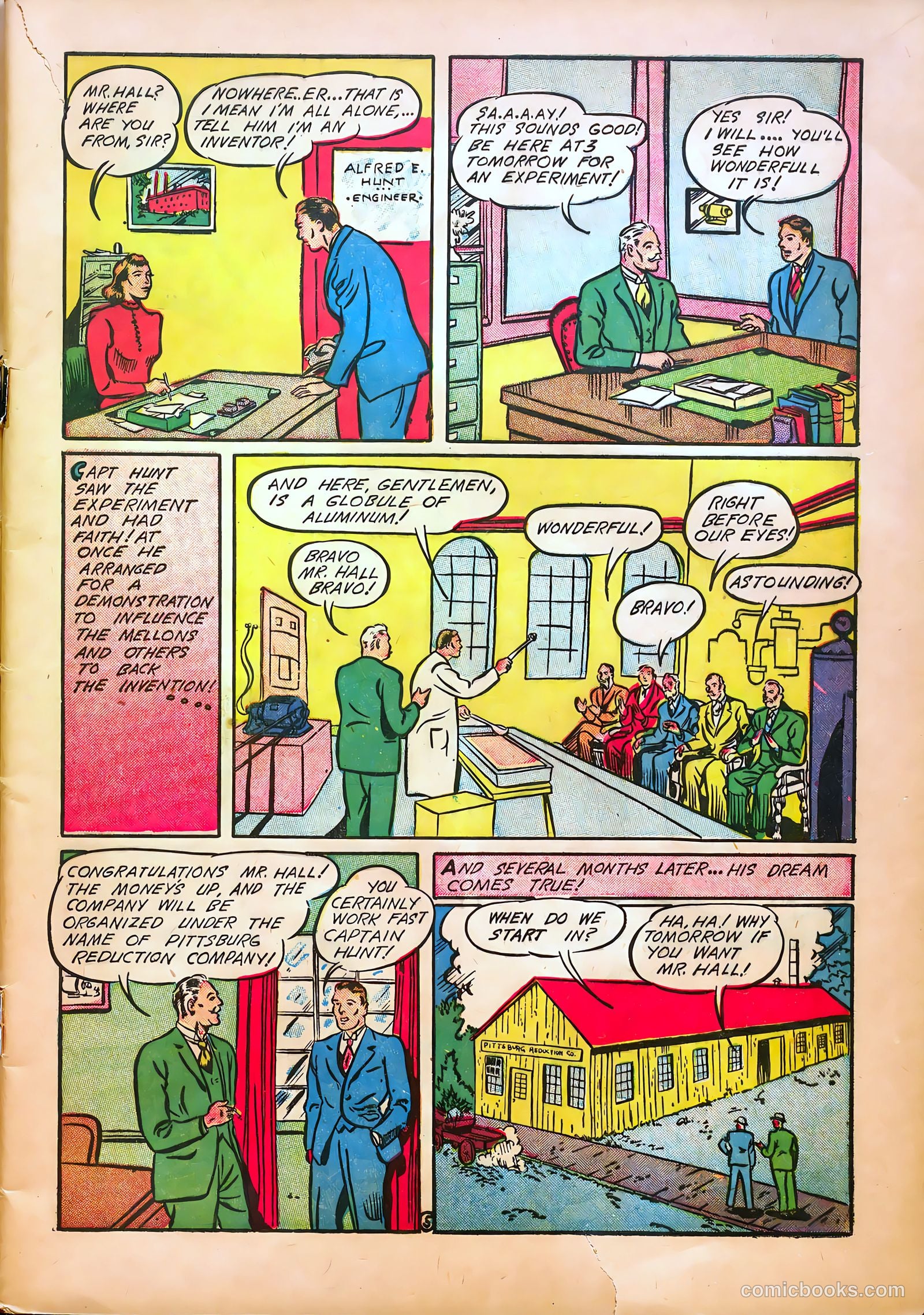 World Famous Heroes Magazine #3 (1942) — page 7 of 68