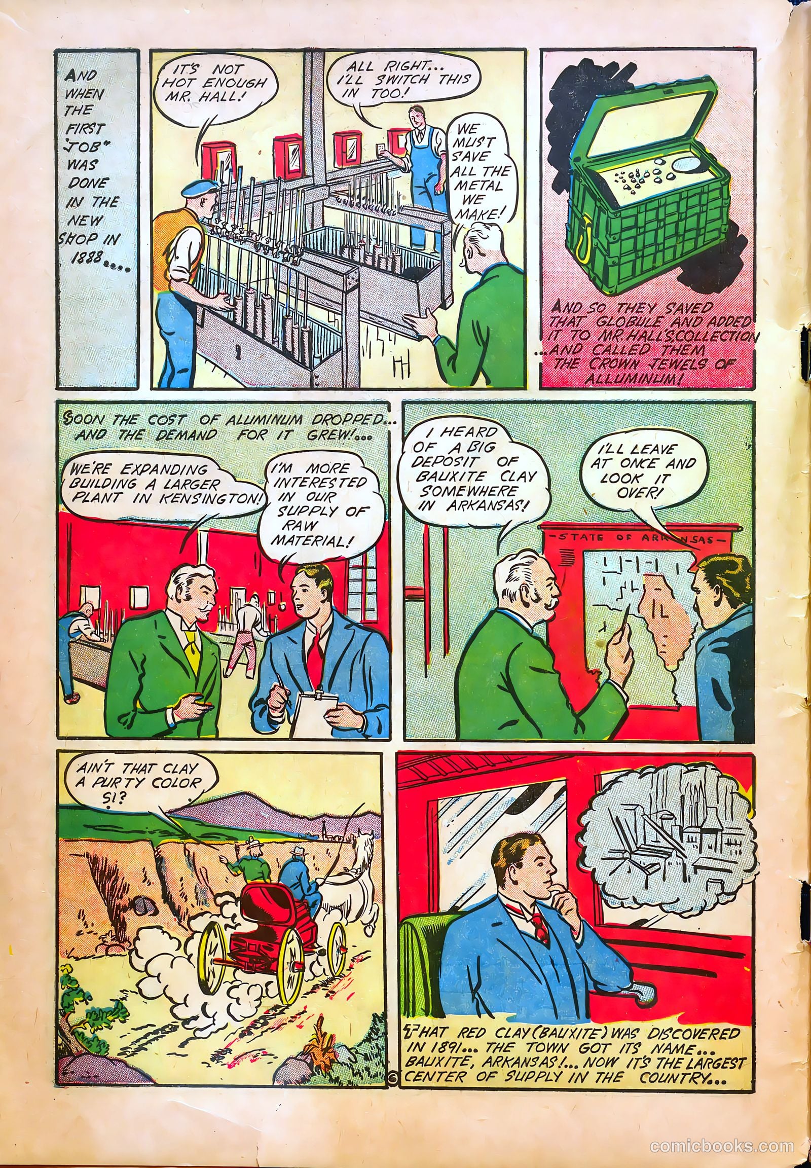 World Famous Heroes Magazine #3 (1942) — page 8 of 68