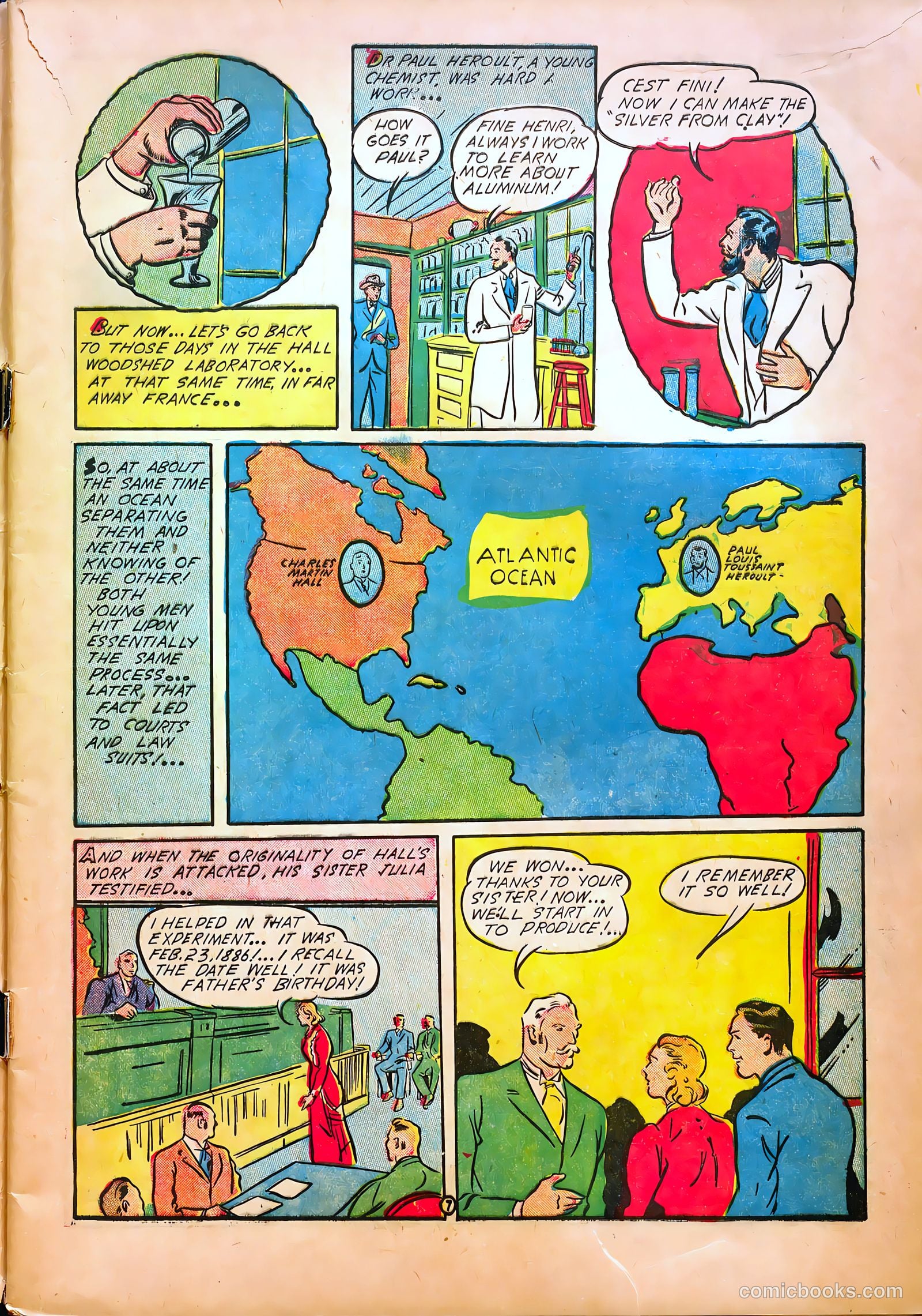 World Famous Heroes Magazine #3 (1942) — page 9 of 68