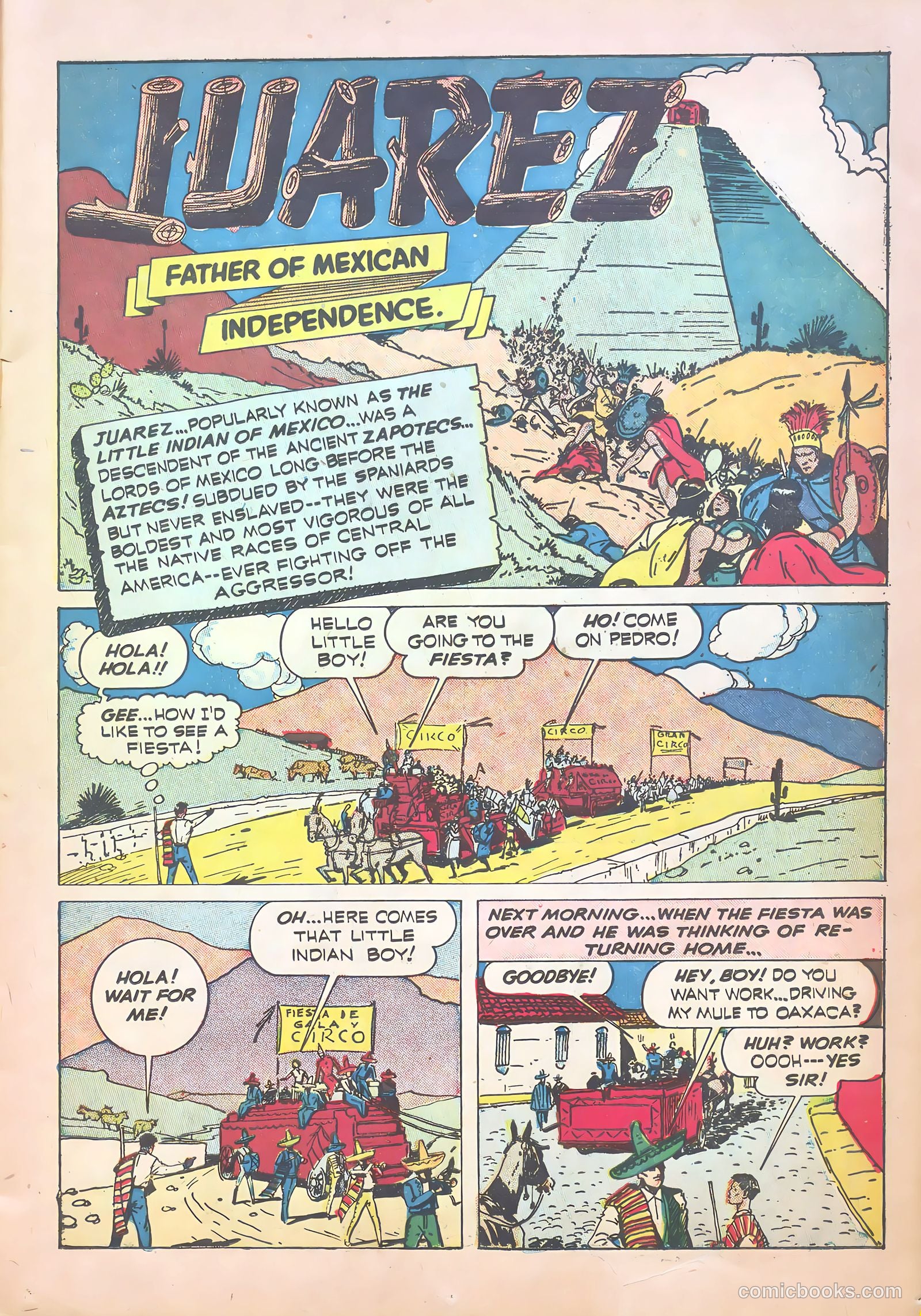 World Famous Heroes Magazine #3 (1942) — page 19 of 68