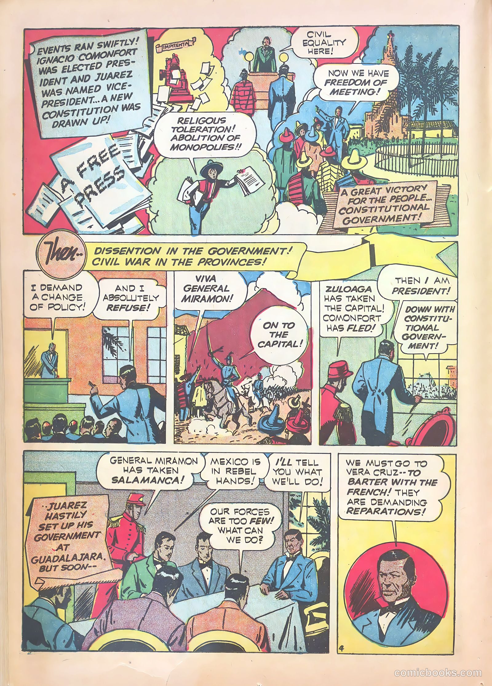 World Famous Heroes Magazine #3 (1942) — page 22 of 68