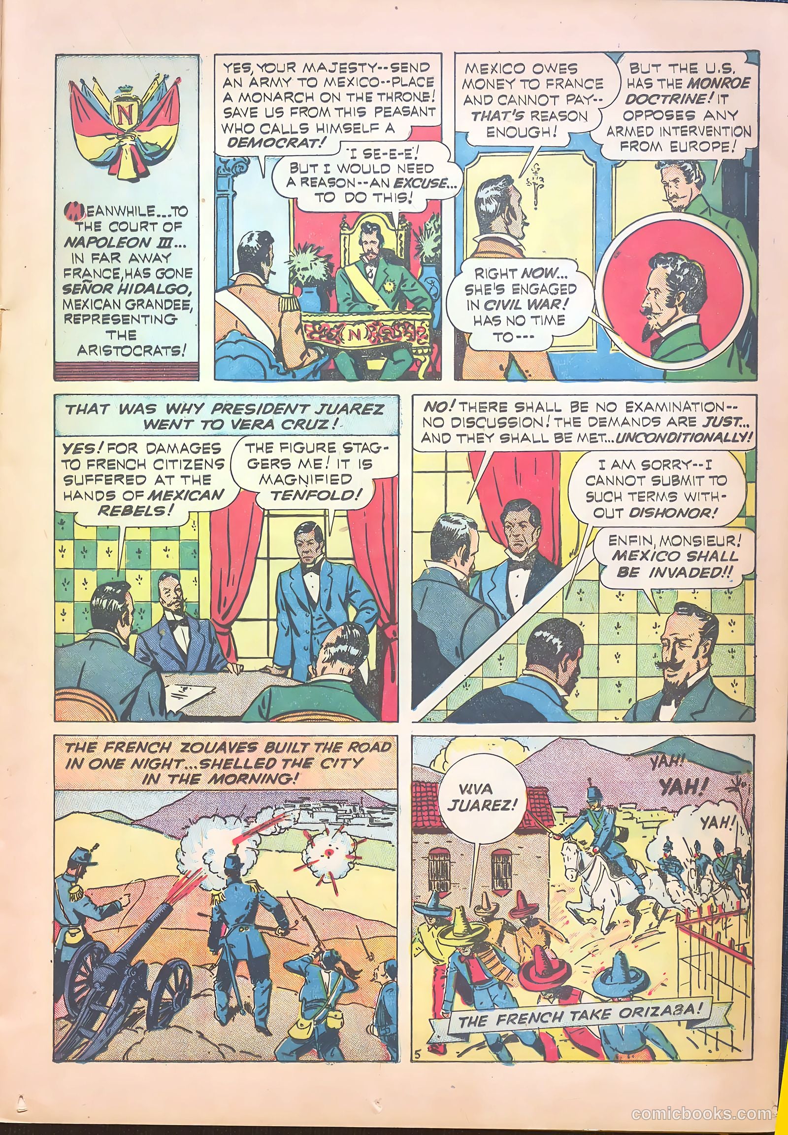 World Famous Heroes Magazine #3 (1942) — page 23 of 68