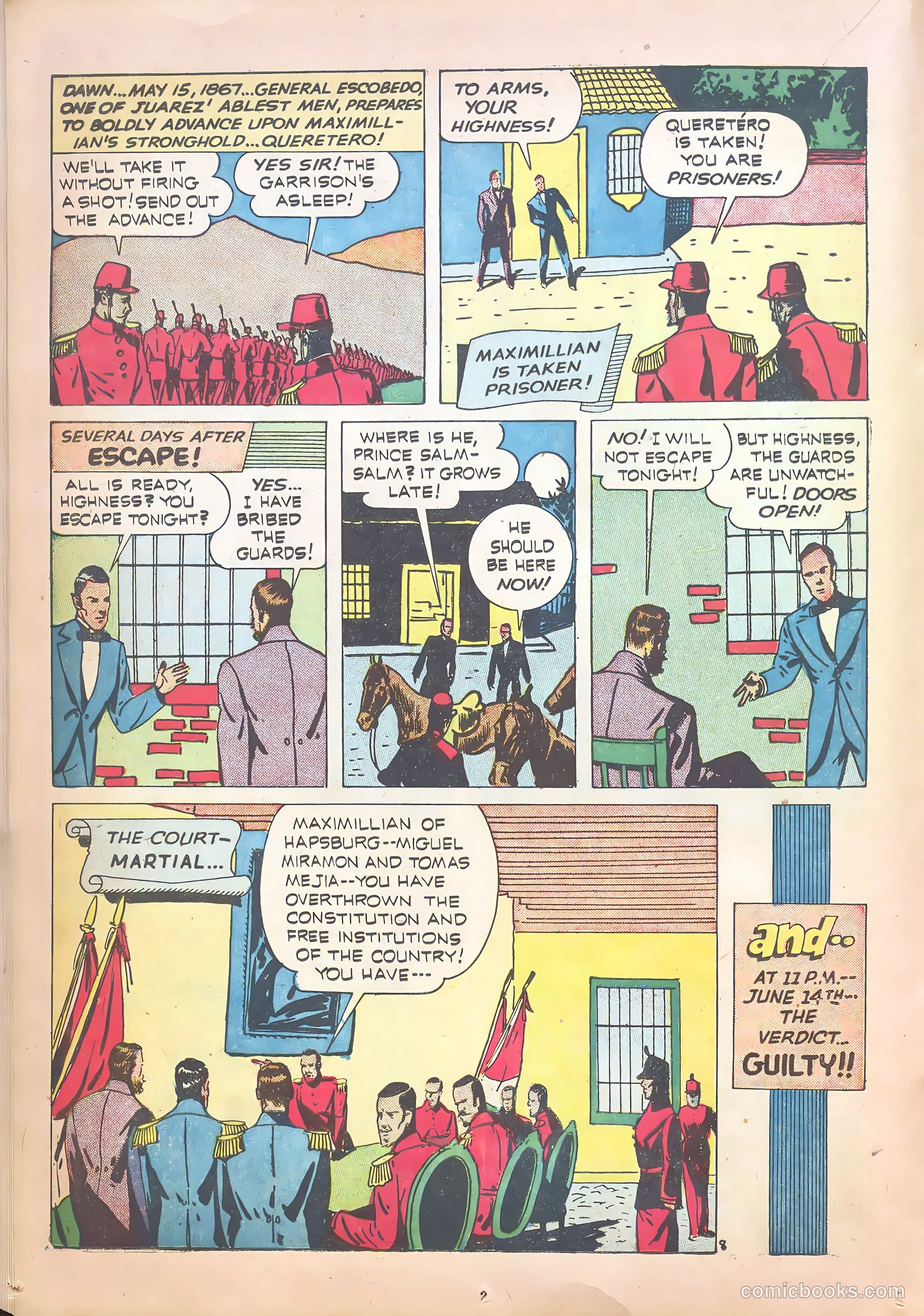 World Famous Heroes Magazine #3 (1942) — page 26 of 68