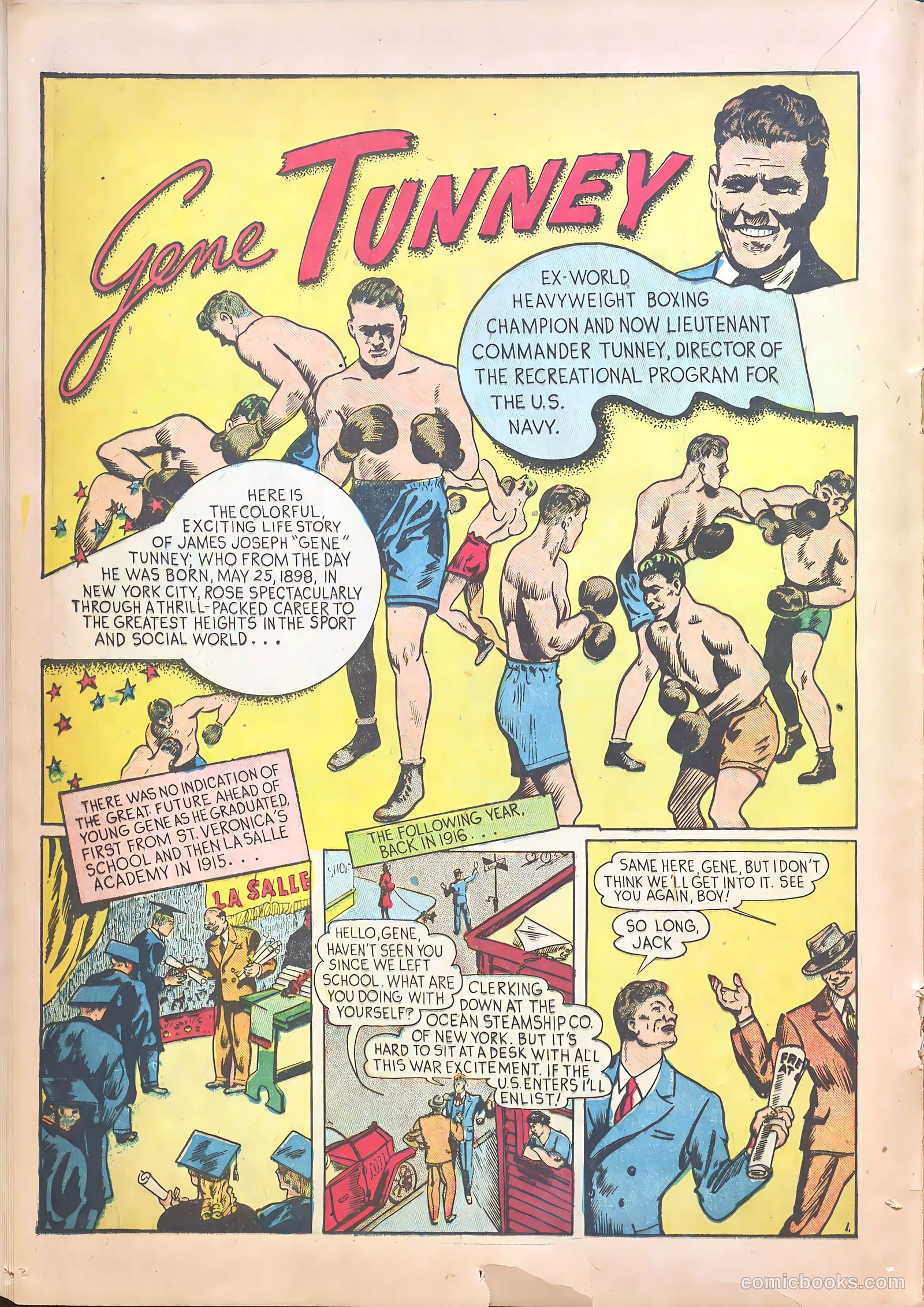 World Famous Heroes Magazine #3 (1942) — page 28 of 68