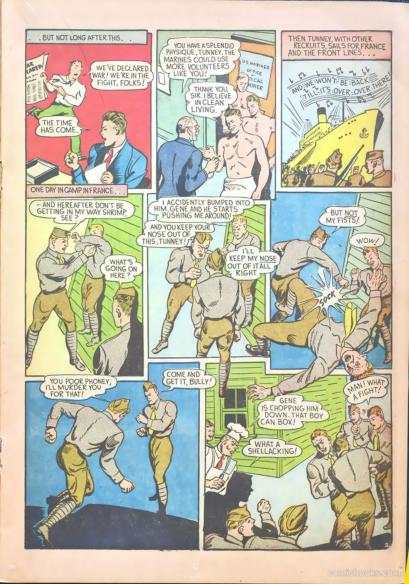 World Famous Heroes Magazine #3 (1942) — page 29 of 68