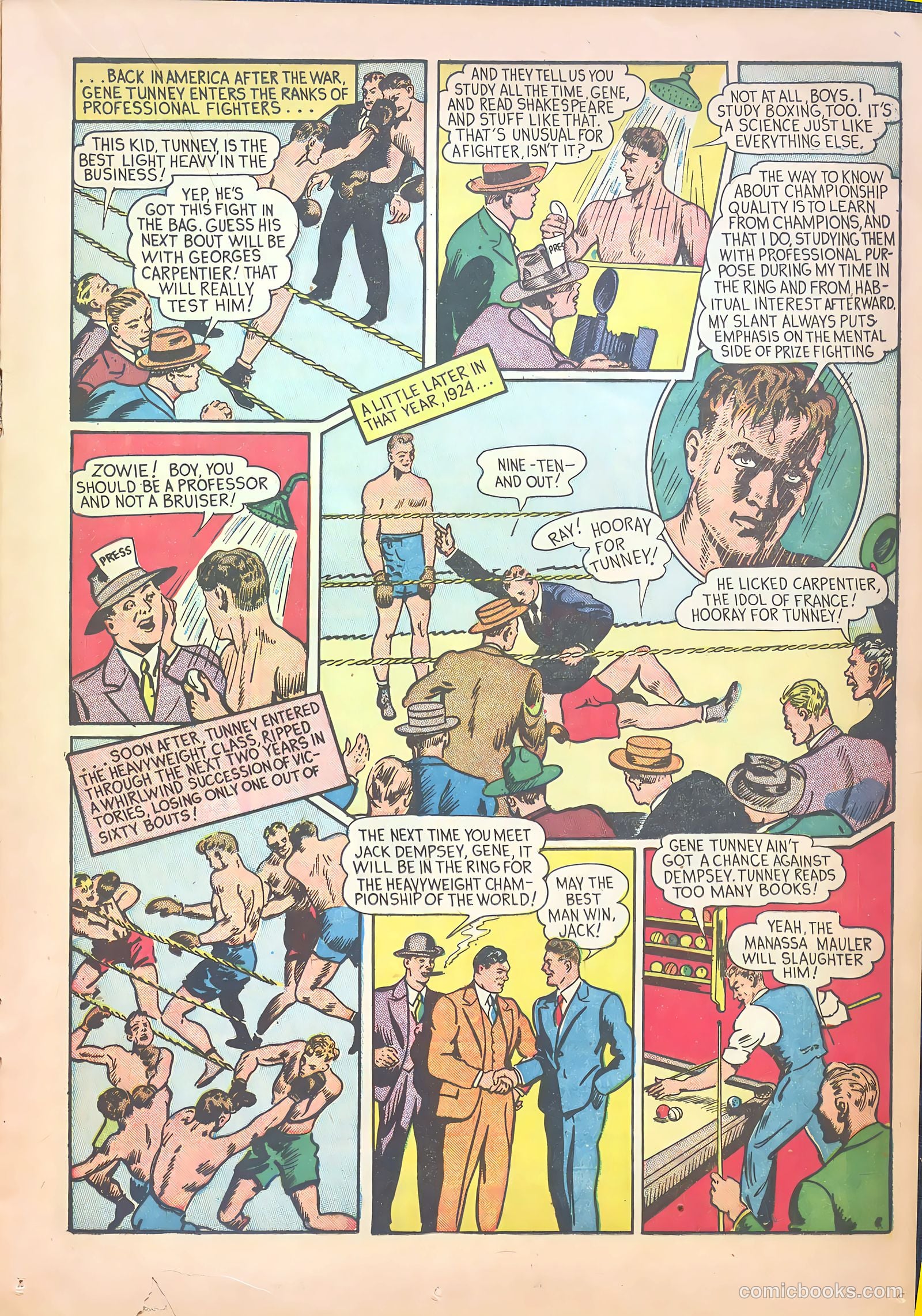 World Famous Heroes Magazine #3 (1942) — page 31 of 68