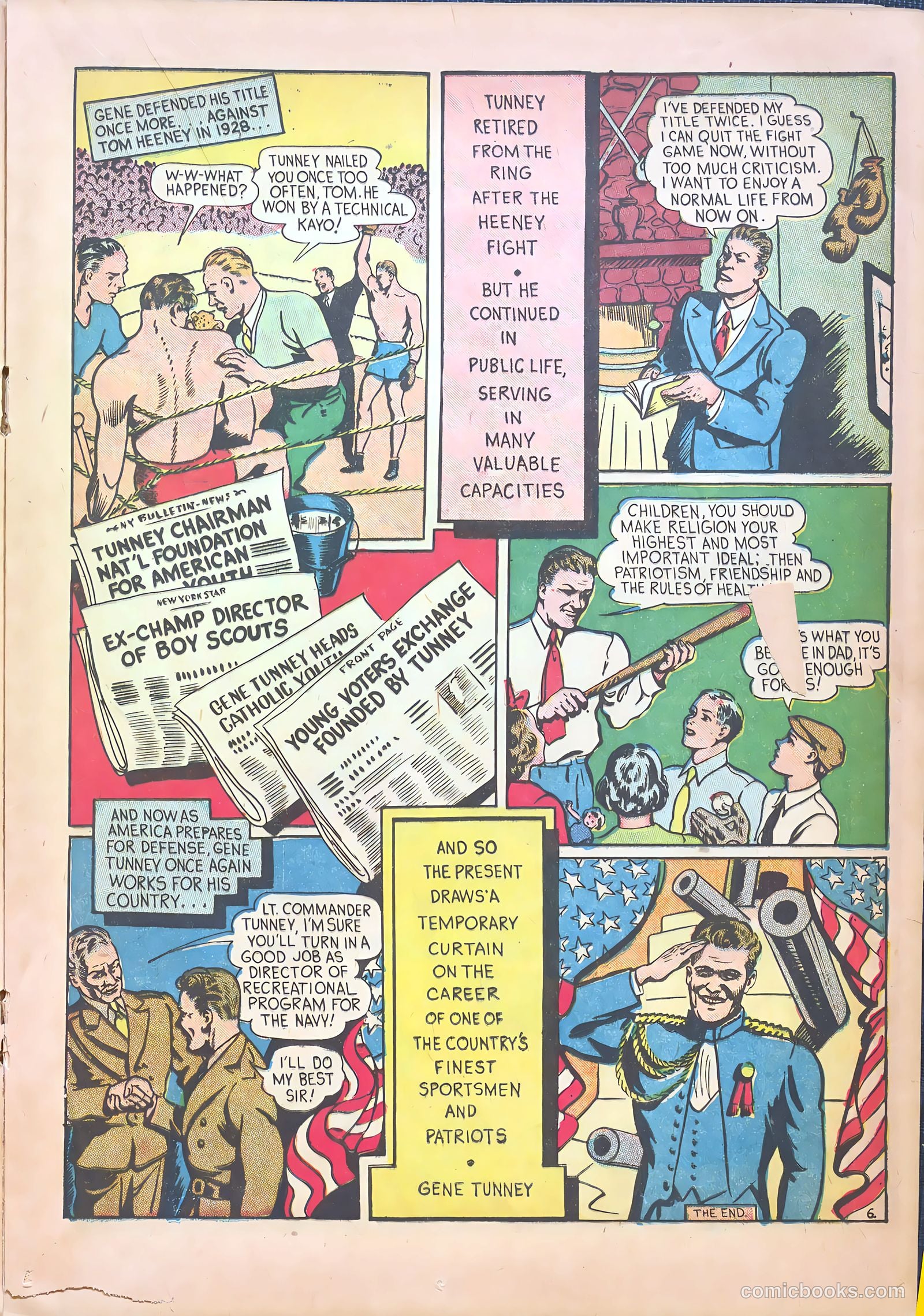 World Famous Heroes Magazine #3 (1942) — page 33 of 68