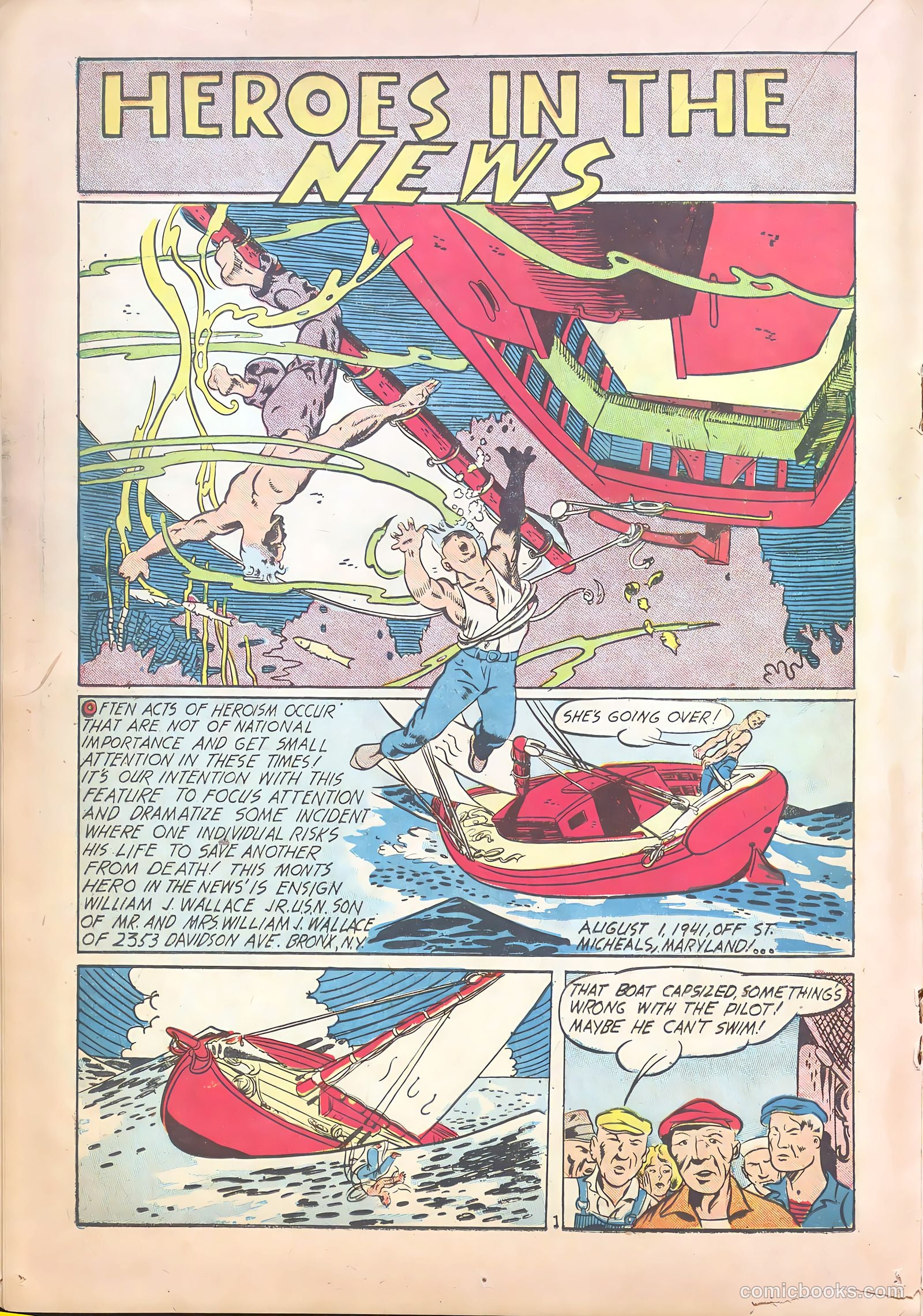 World Famous Heroes Magazine #3 (1942) — page 34 of 68