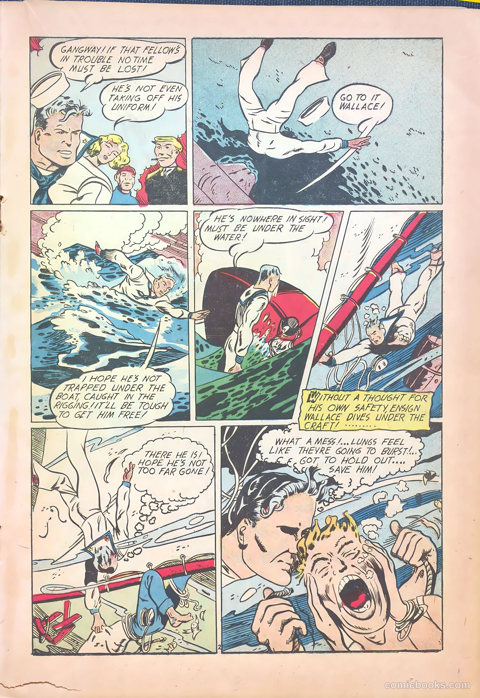 World Famous Heroes Magazine #3 (1942) — page 35 of 68