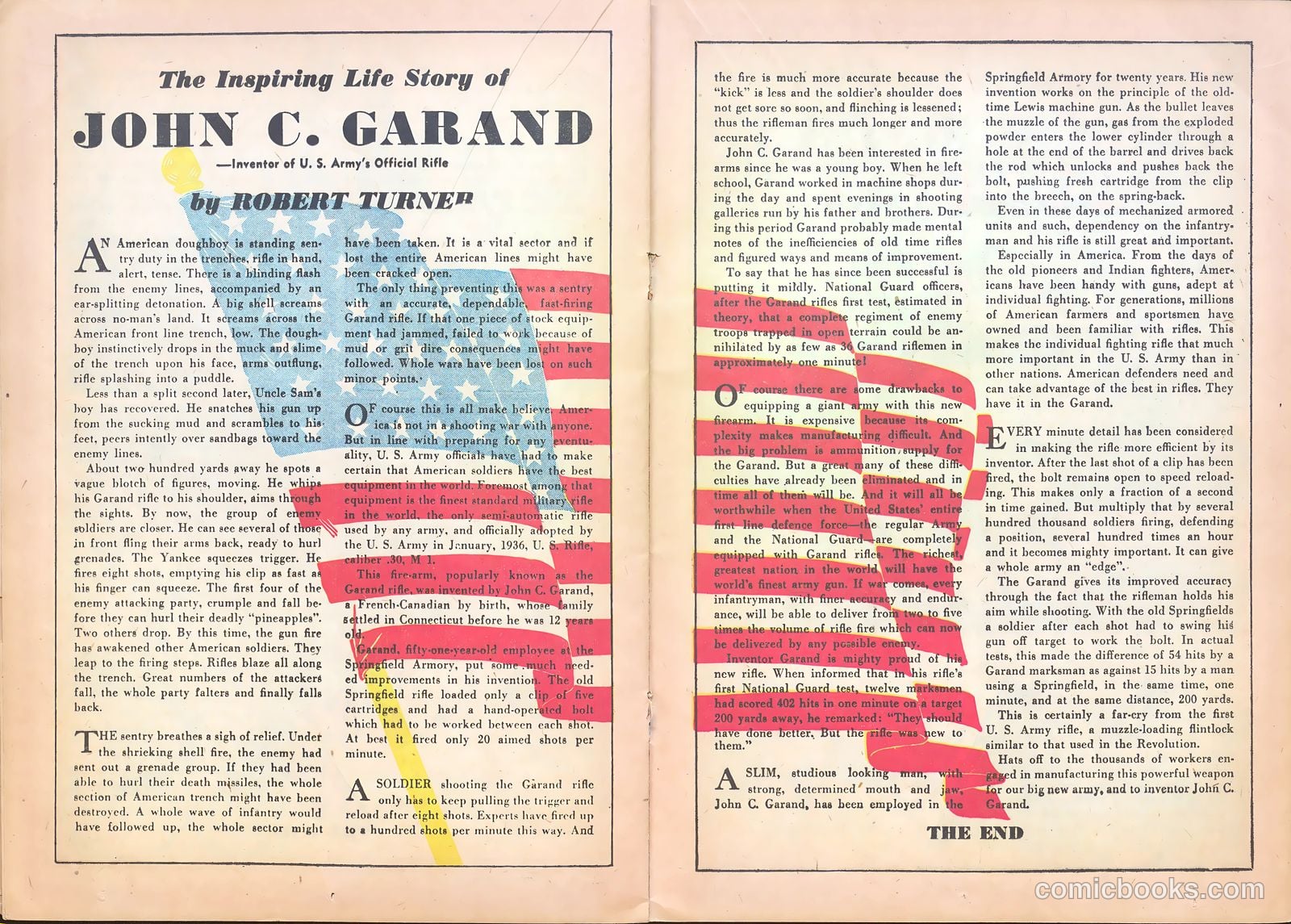World Famous Heroes Magazine #3 (1942) — page 38 of 68