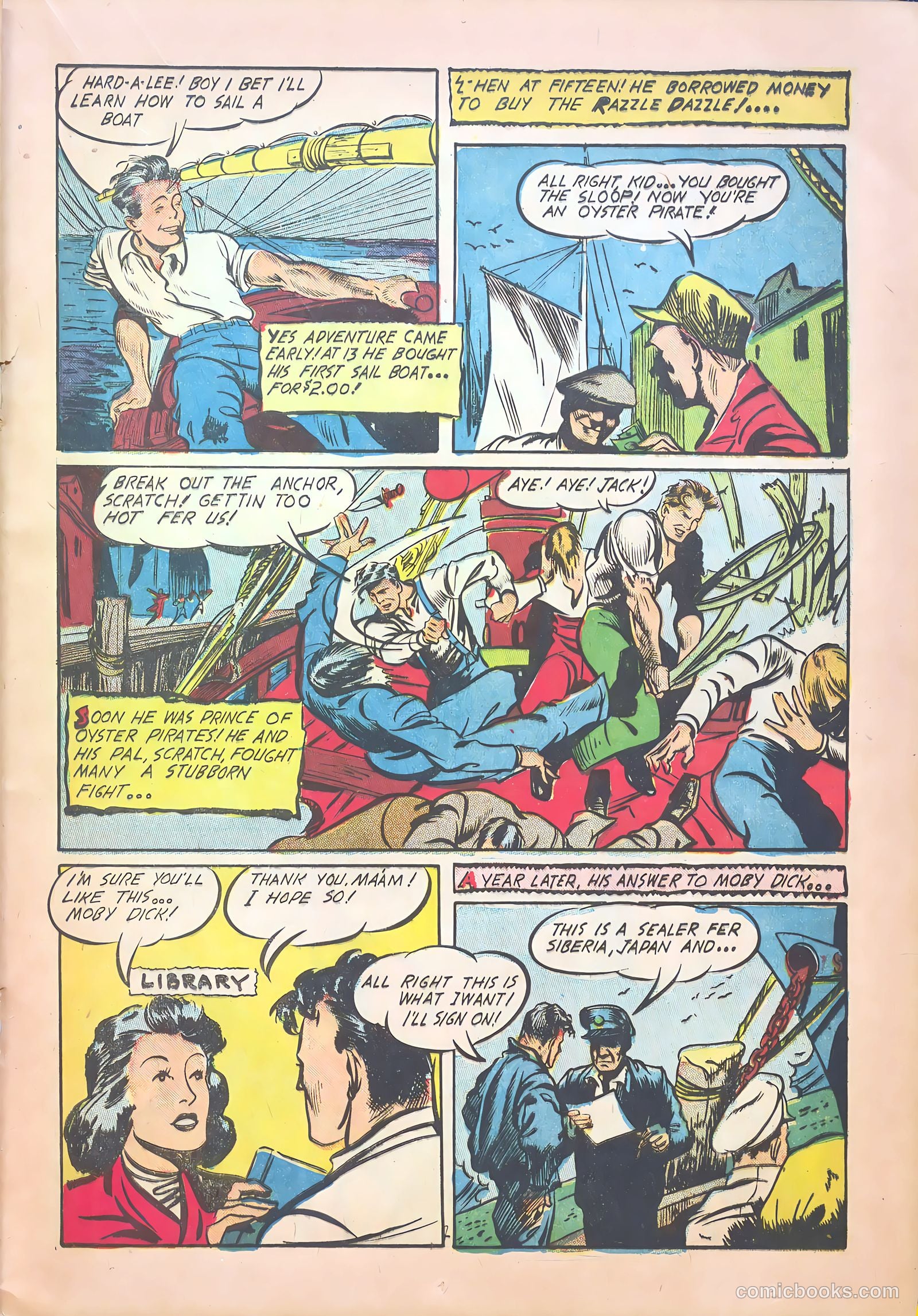 World Famous Heroes Magazine #3 (1942) — page 40 of 68