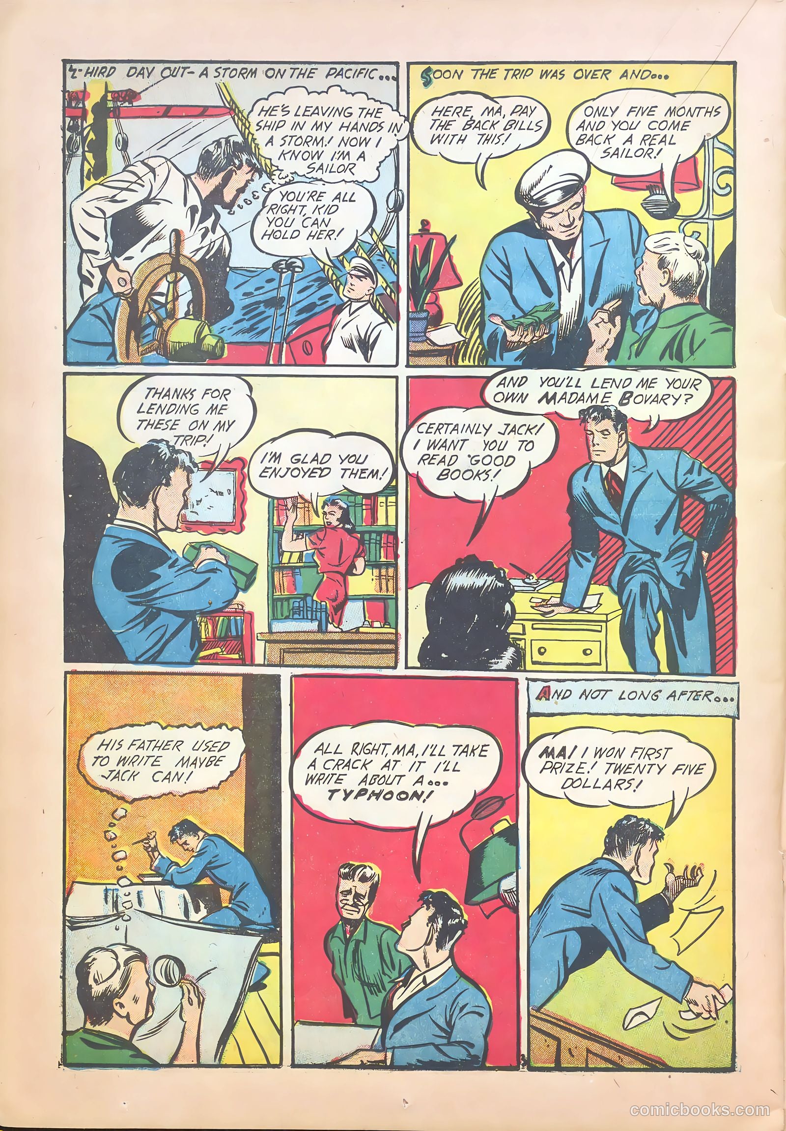 World Famous Heroes Magazine #3 (1942) — page 41 of 68