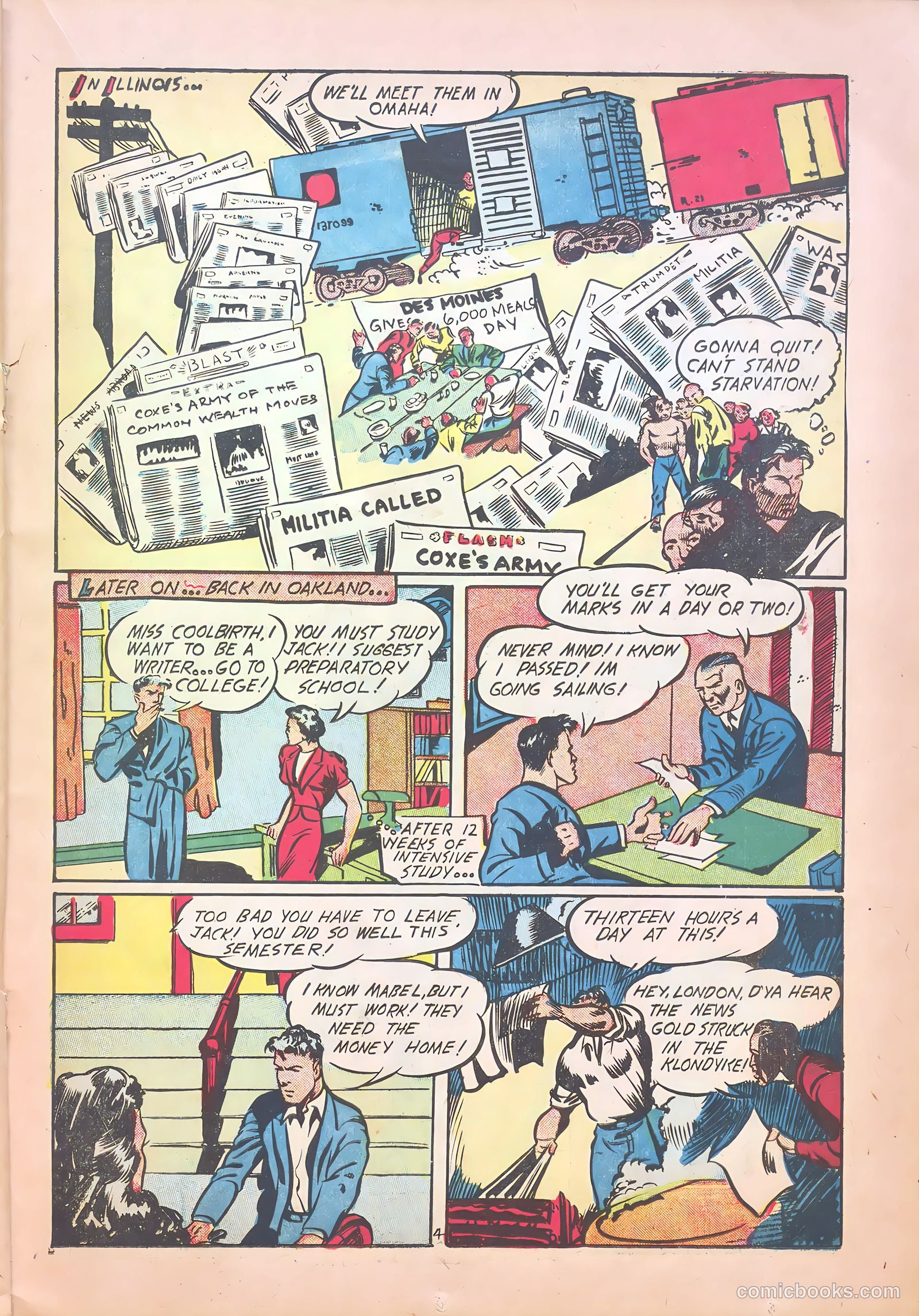 World Famous Heroes Magazine #3 (1942) — page 42 of 68