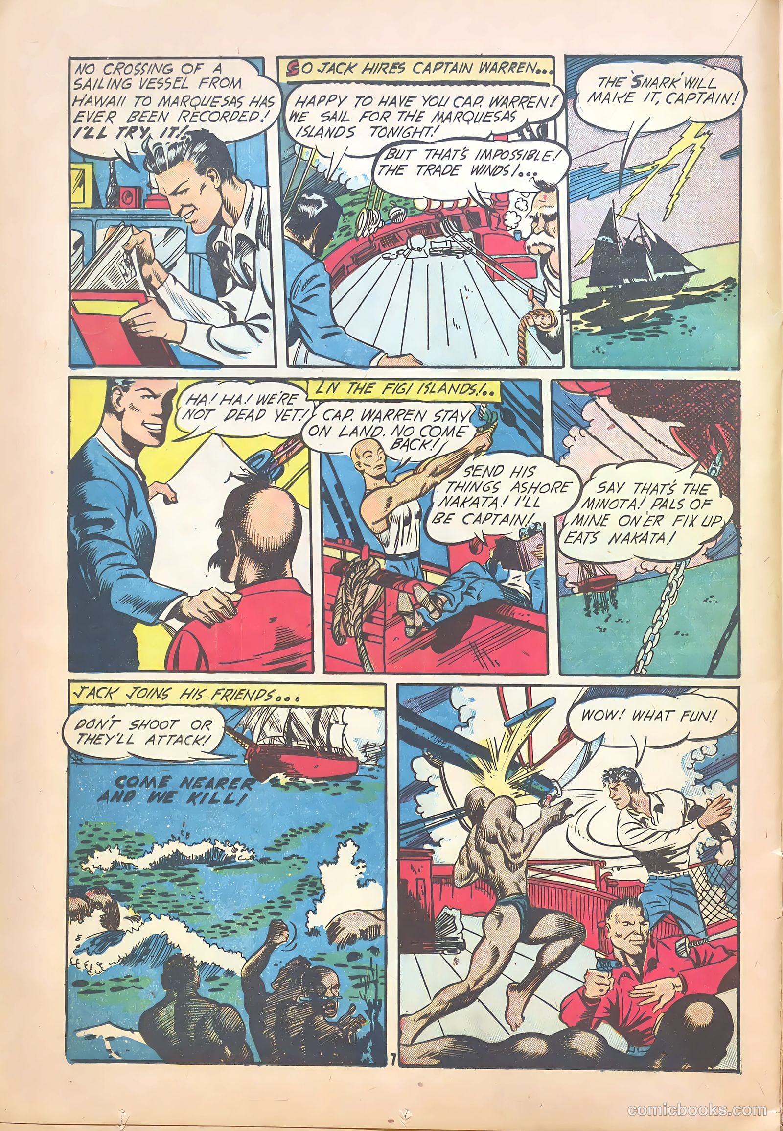 World Famous Heroes Magazine #3 (1942) — page 45 of 68