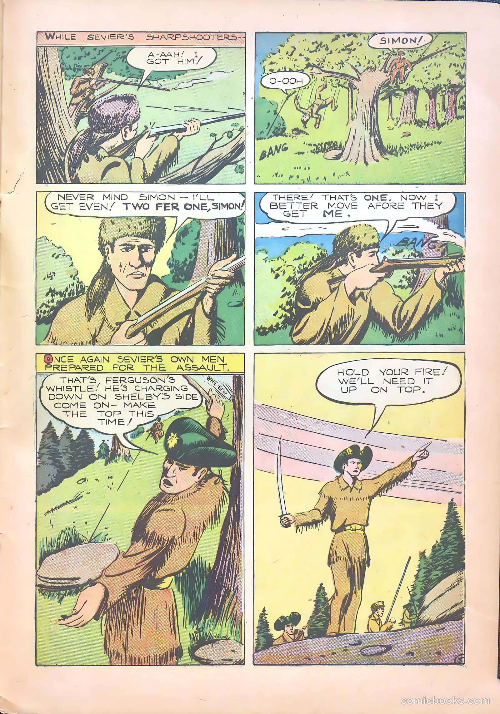 World Famous Heroes Magazine #3 (1942) — page 54 of 68