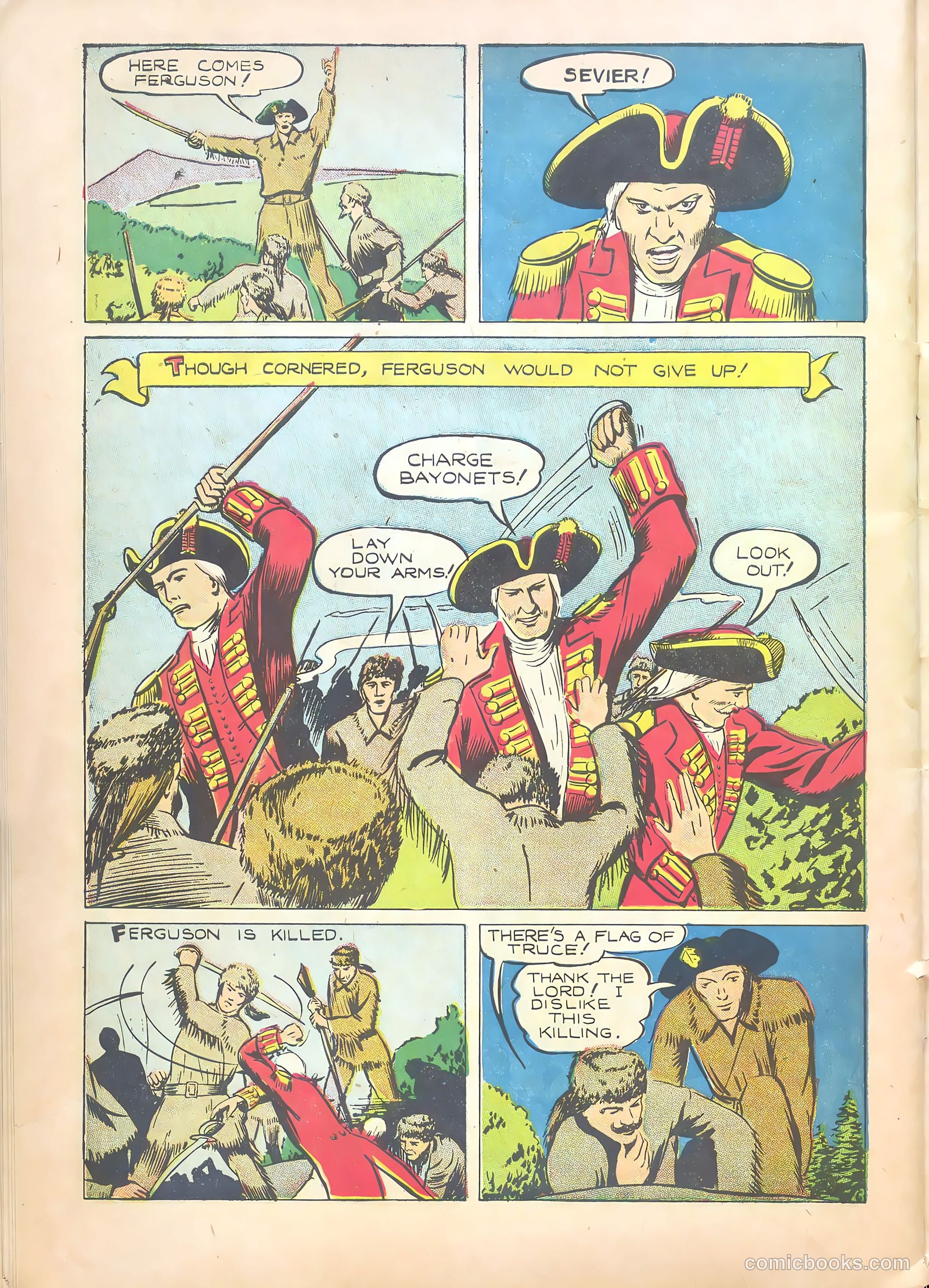 World Famous Heroes Magazine #3 (1942) — page 55 of 68