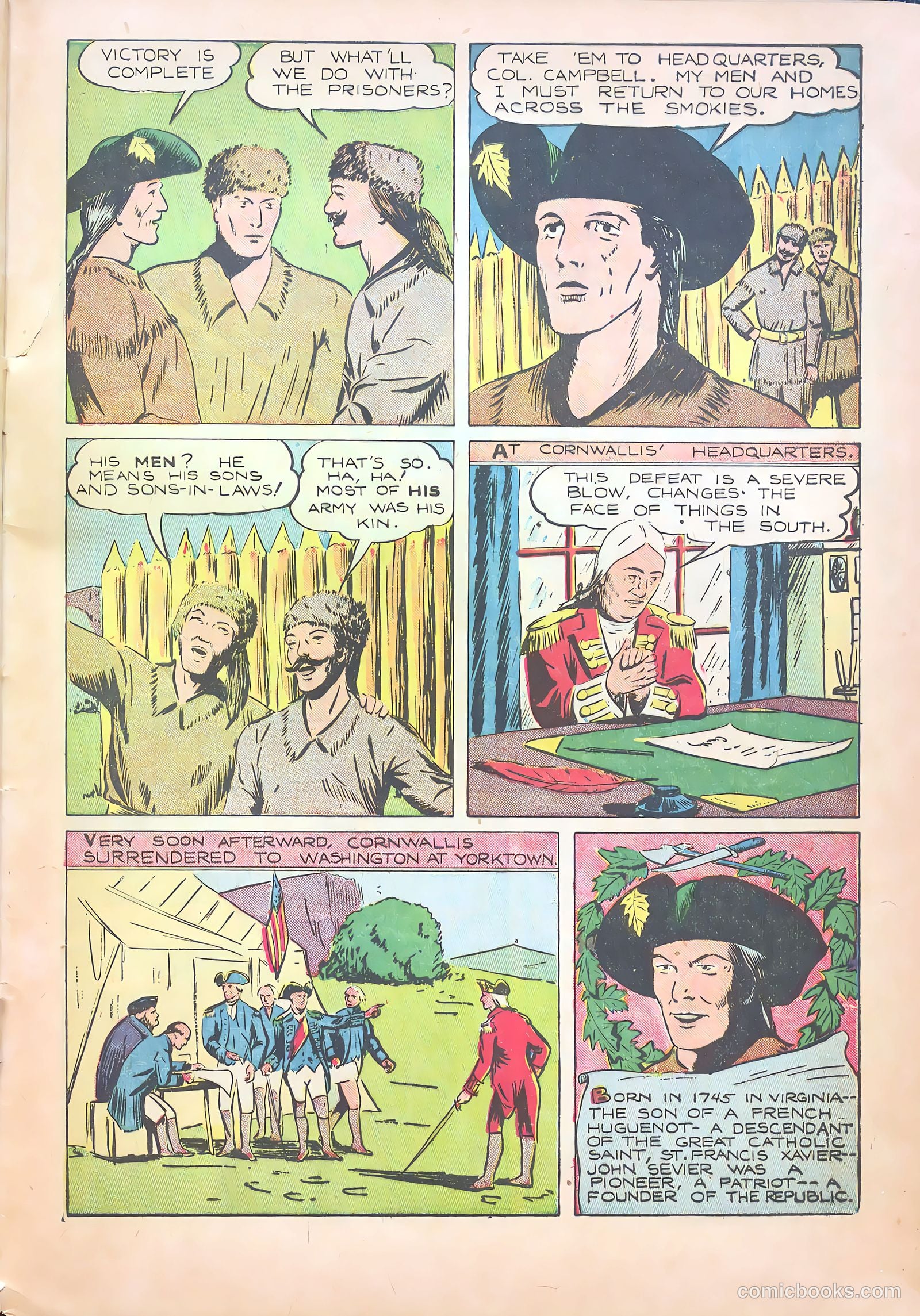 World Famous Heroes Magazine #3 (1942) — page 56 of 68