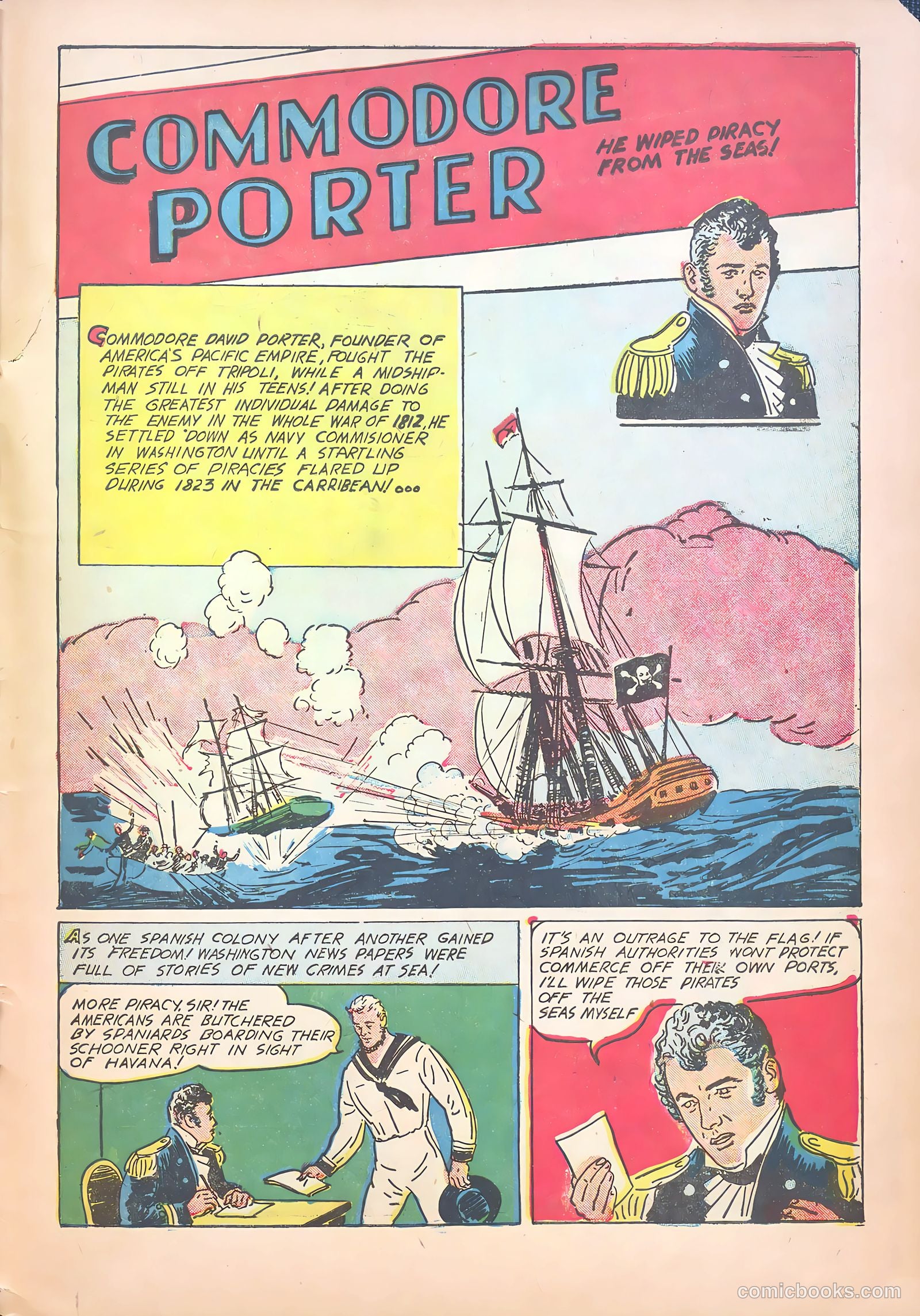 World Famous Heroes Magazine #3 (1942) — page 58 of 68