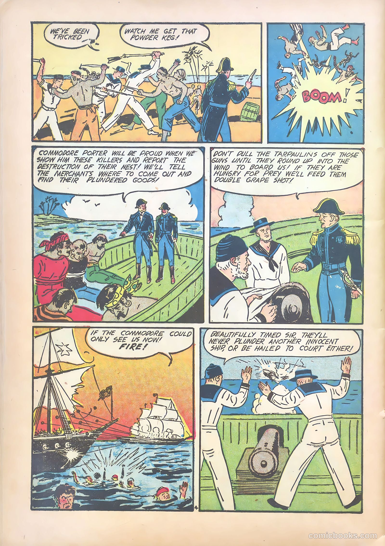 World Famous Heroes Magazine #3 (1942) — page 61 of 68