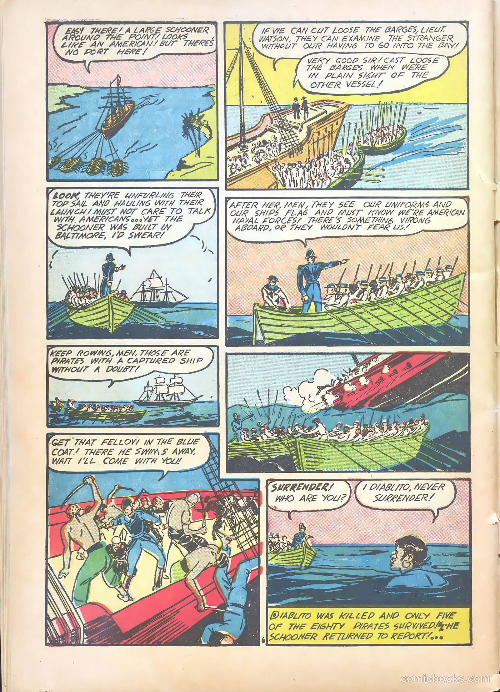World Famous Heroes Magazine #3 (1942) — page 63 of 68