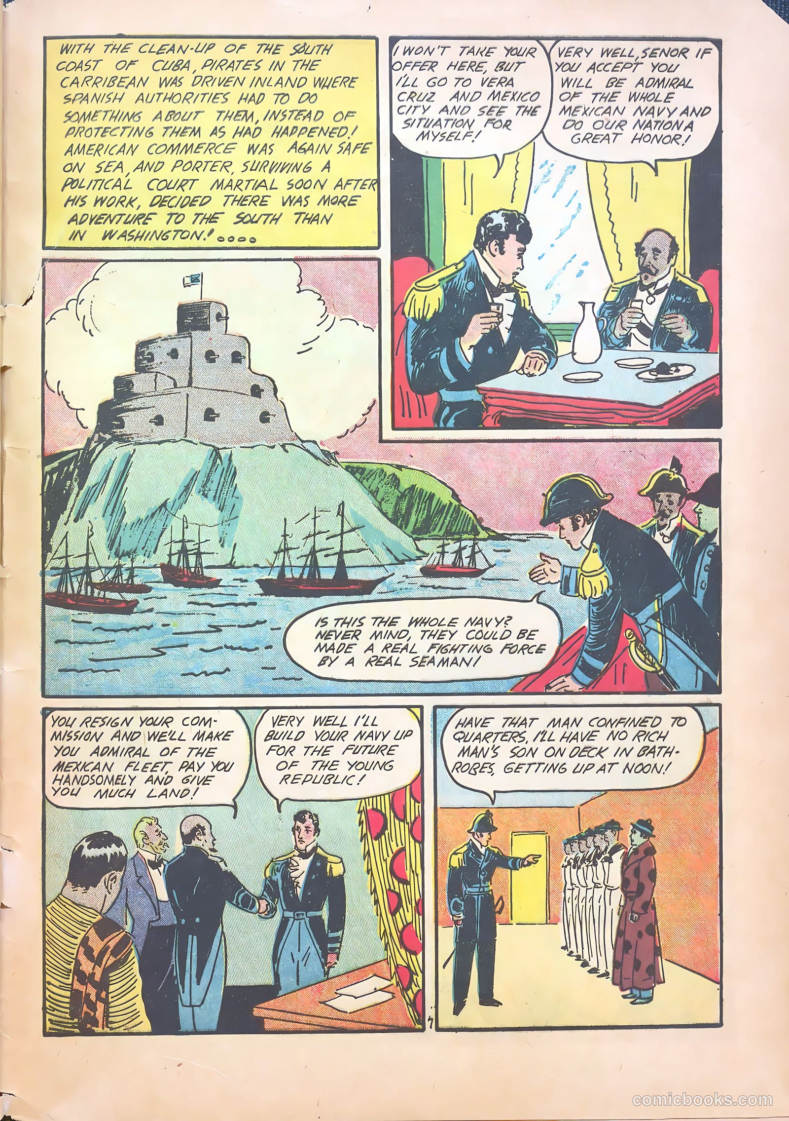 World Famous Heroes Magazine #3 (1942) — page 64 of 68