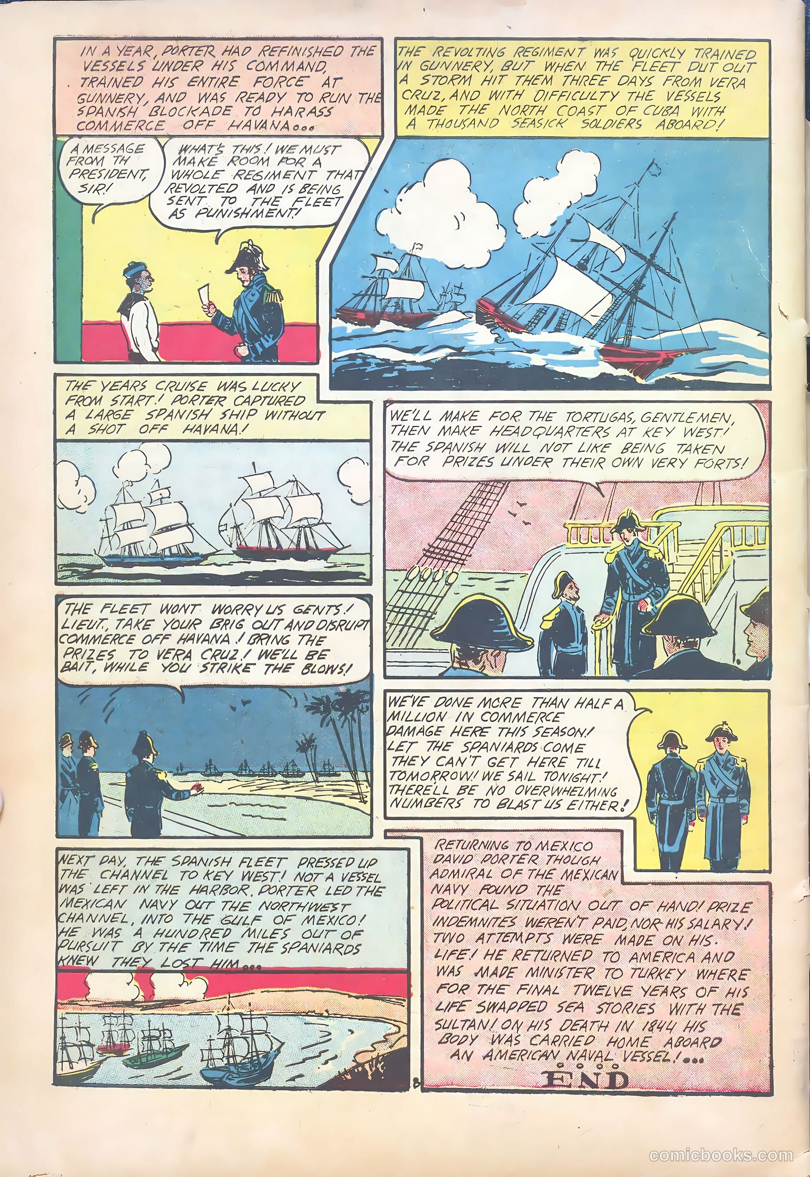 World Famous Heroes Magazine #3 (1942) — page 65 of 68