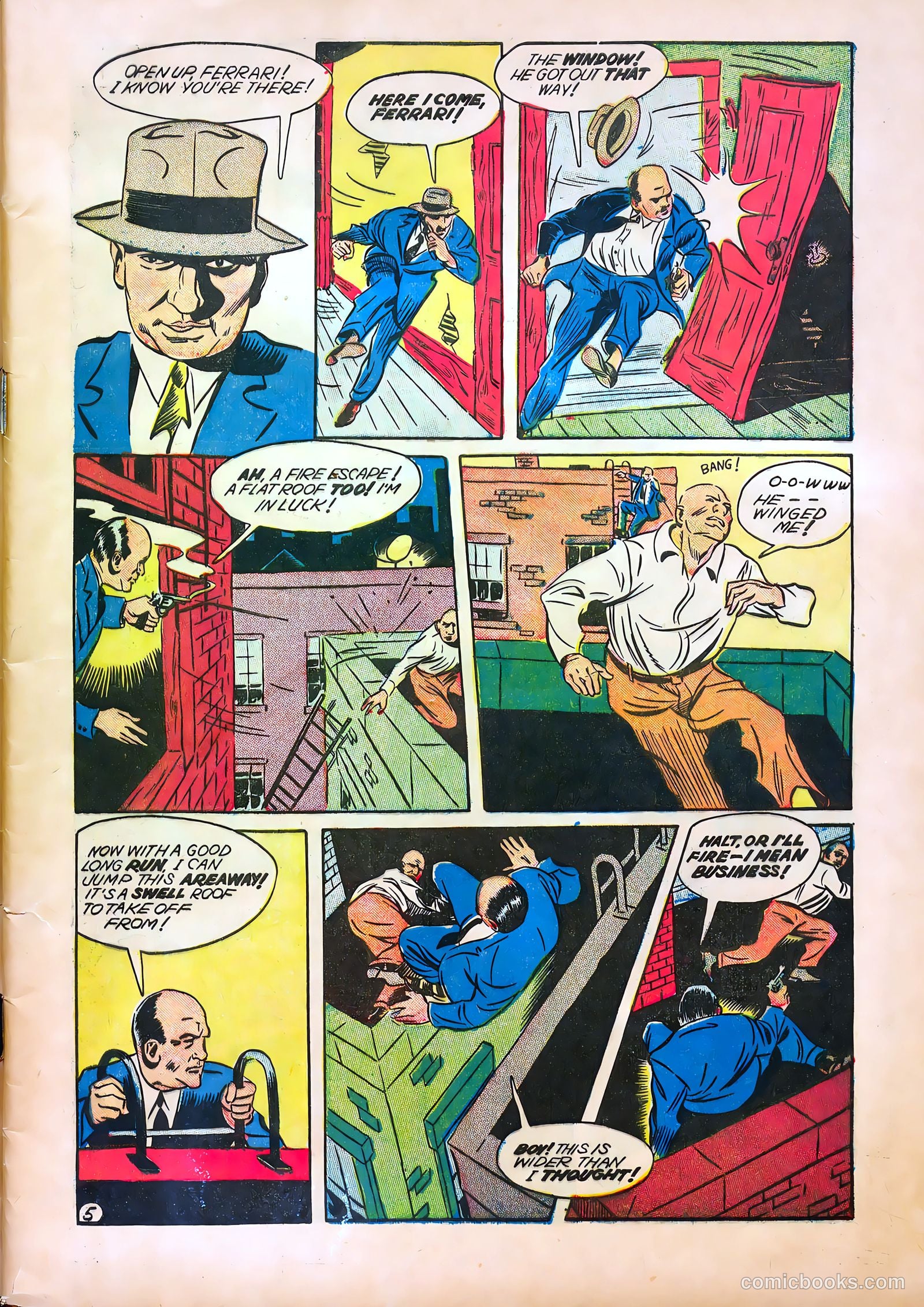 World Famous Heroes Magazine #4 (1942) — page 7 of 67