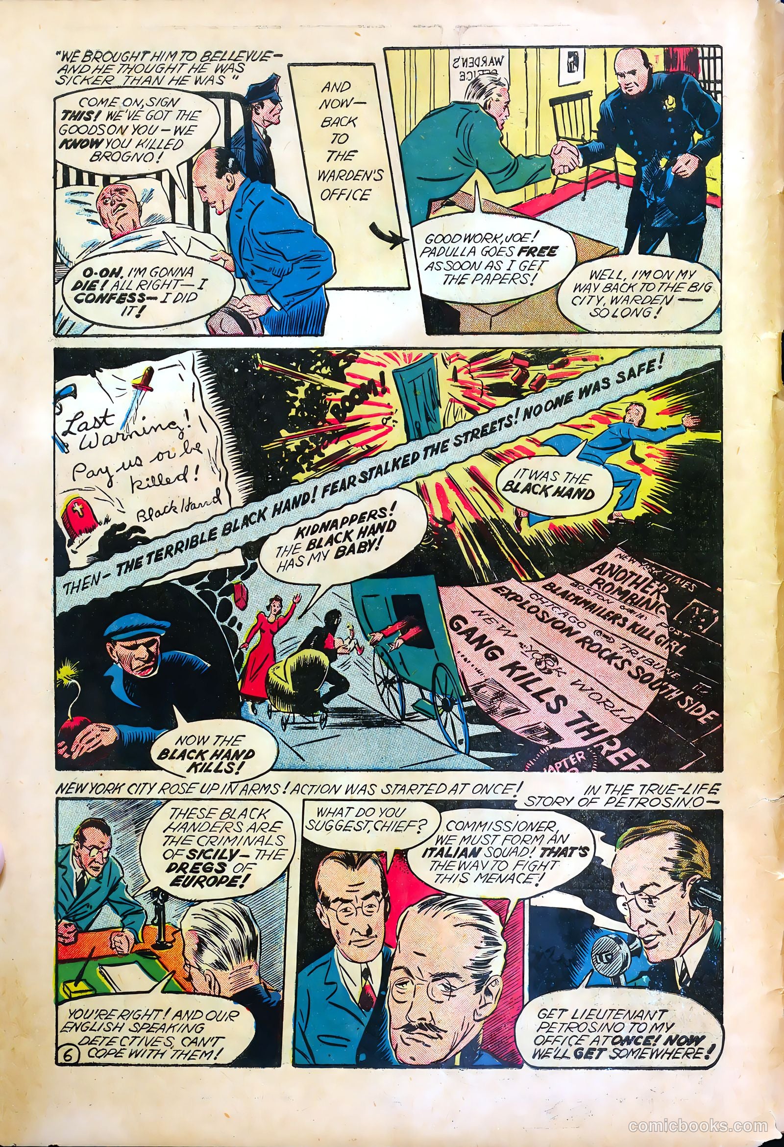 World Famous Heroes Magazine #4 (1942) — page 8 of 67
