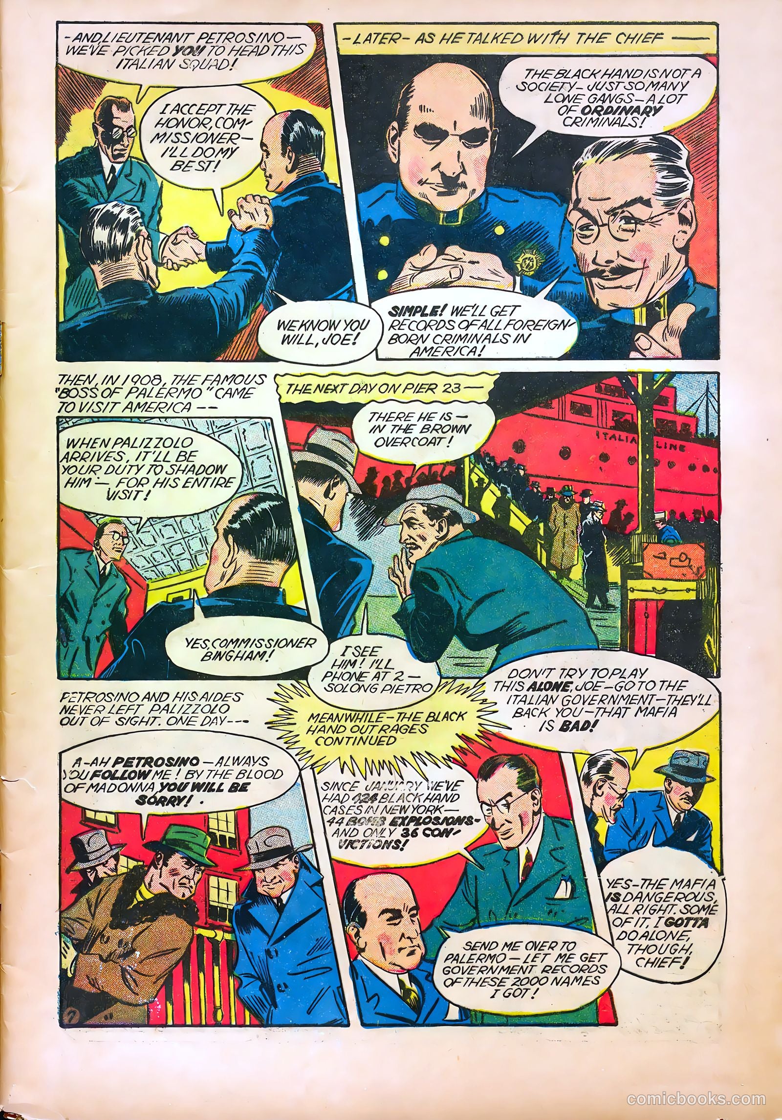 World Famous Heroes Magazine #4 (1942) — page 9 of 67