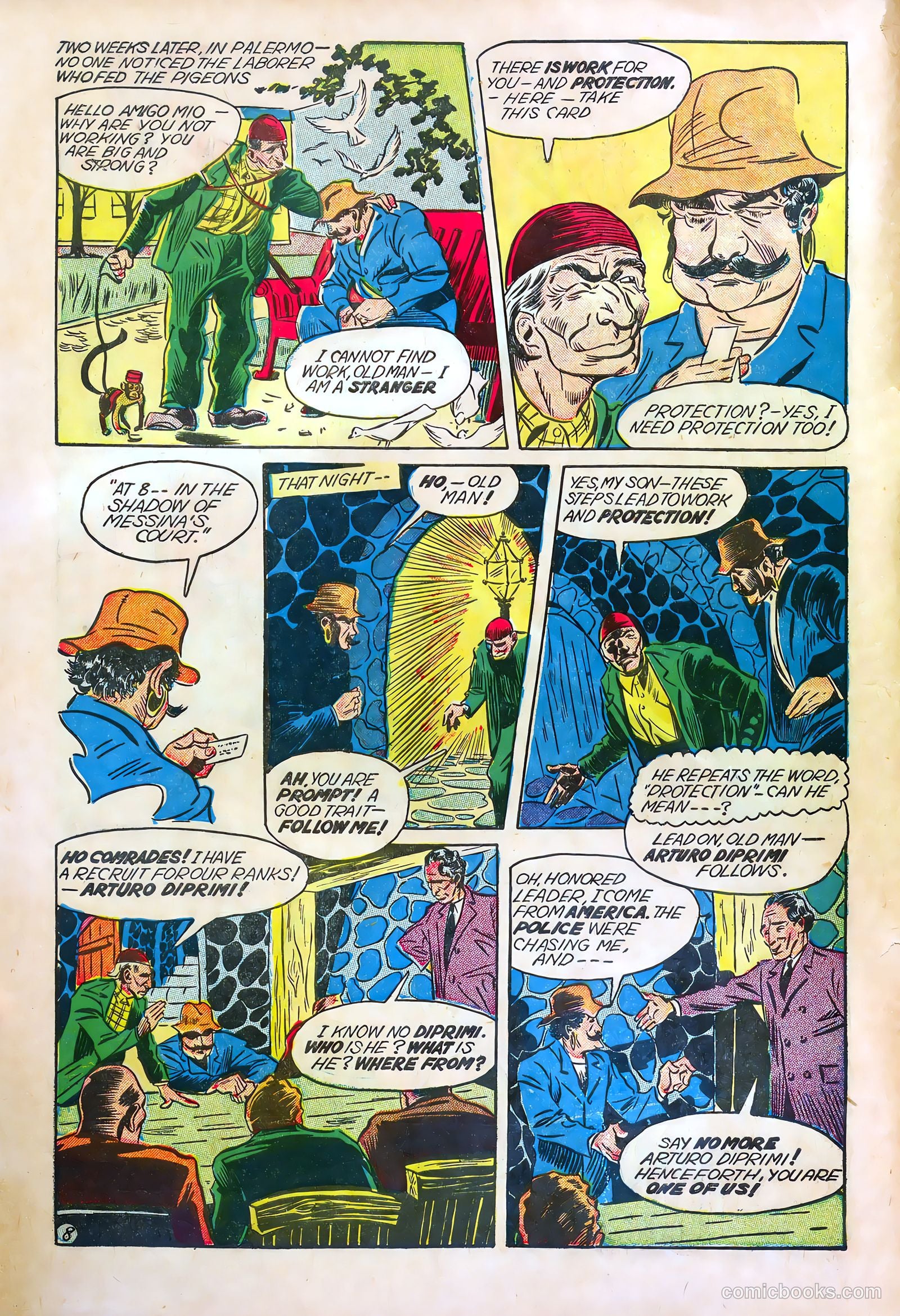 World Famous Heroes Magazine #4 (1942) — page 10 of 67
