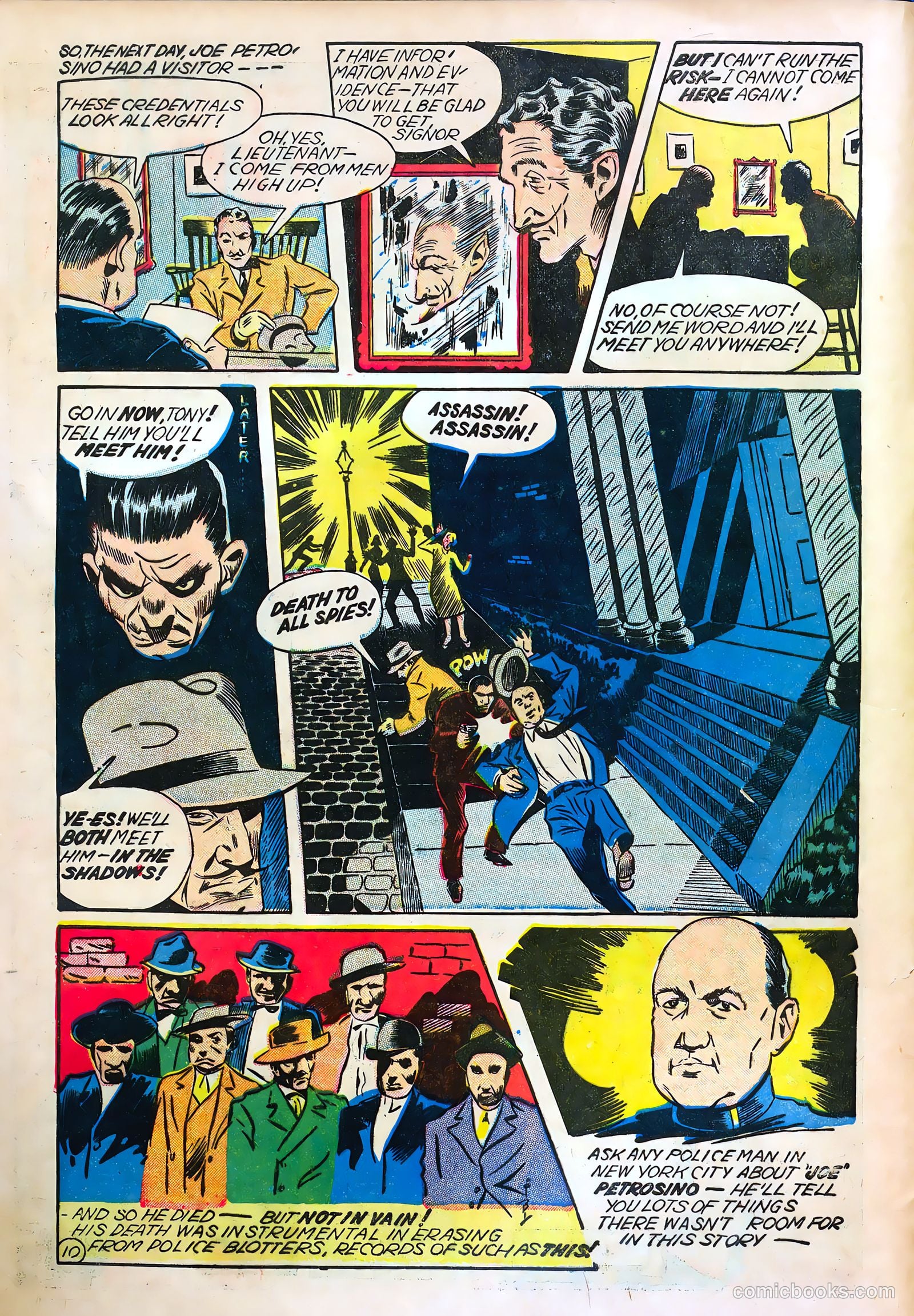 World Famous Heroes Magazine #4 (1942) — page 12 of 67