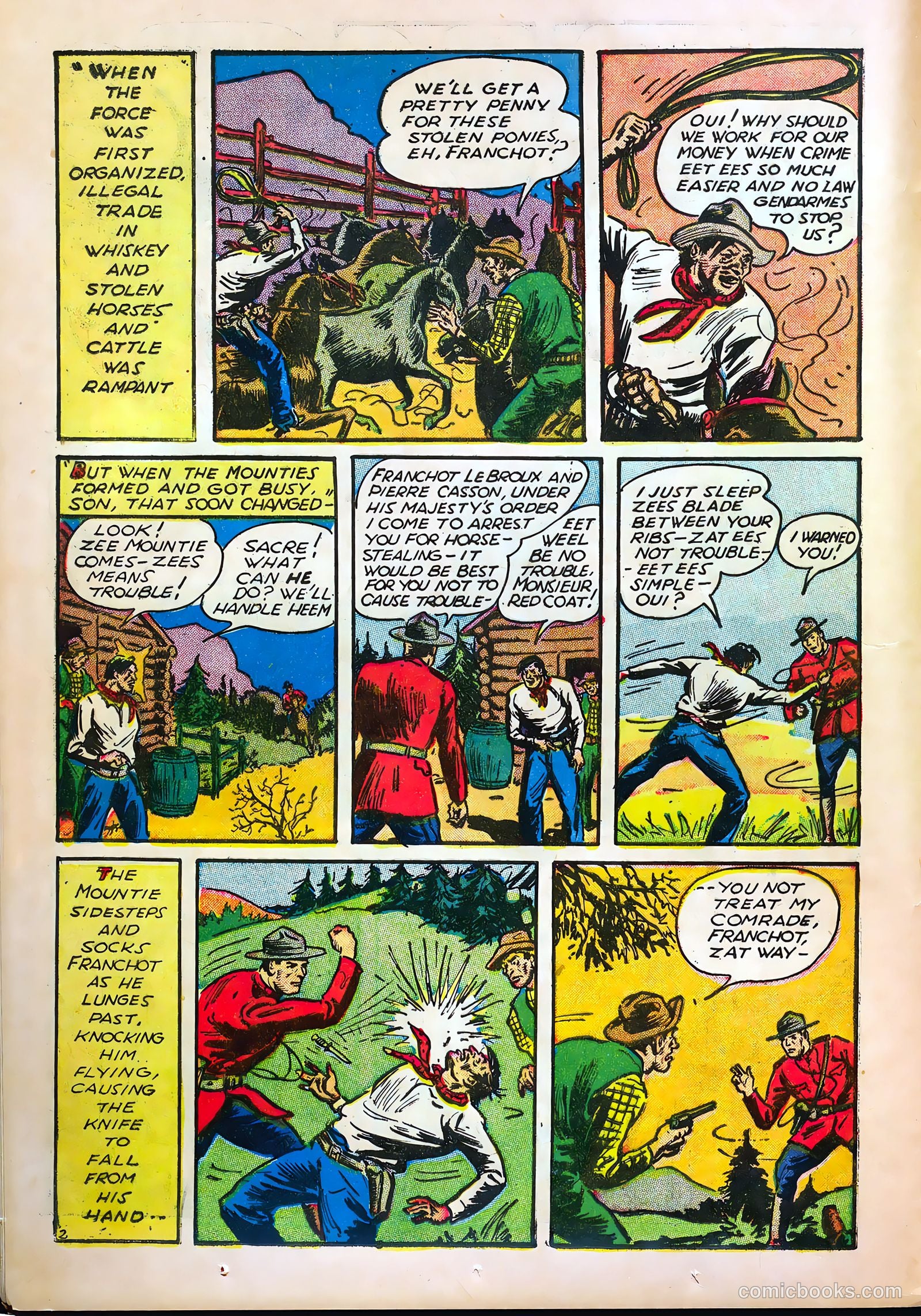 World Famous Heroes Magazine #4 (1942) — page 20 of 67
