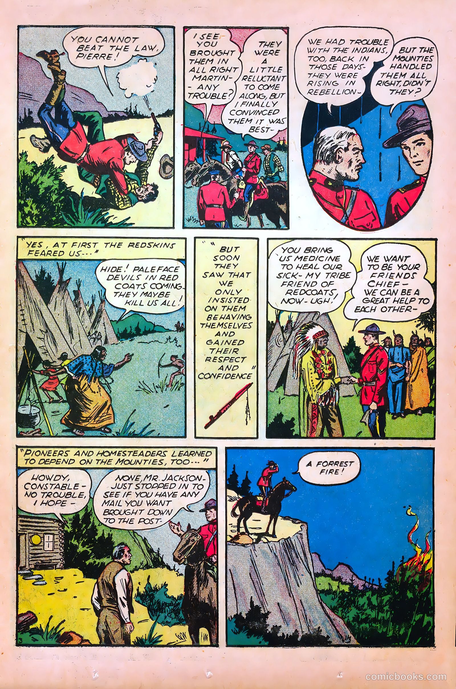 World Famous Heroes Magazine #4 (1942) — page 21 of 67