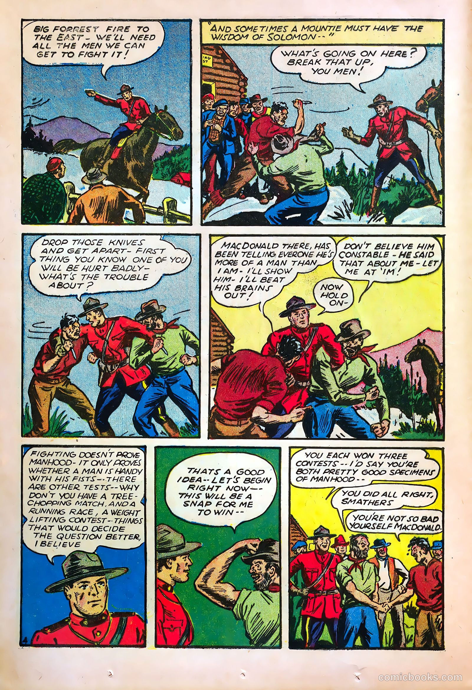 World Famous Heroes Magazine #4 (1942) — page 22 of 67