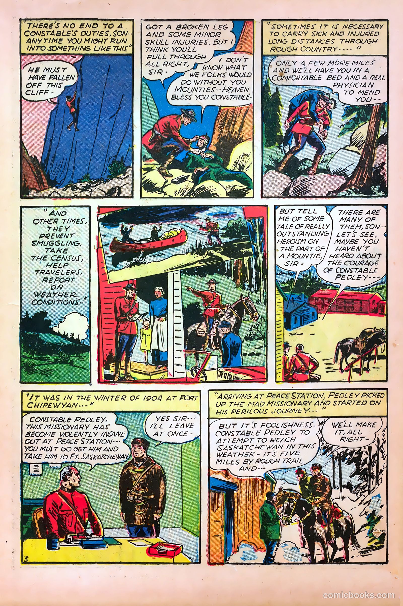 World Famous Heroes Magazine #4 (1942) — page 23 of 67