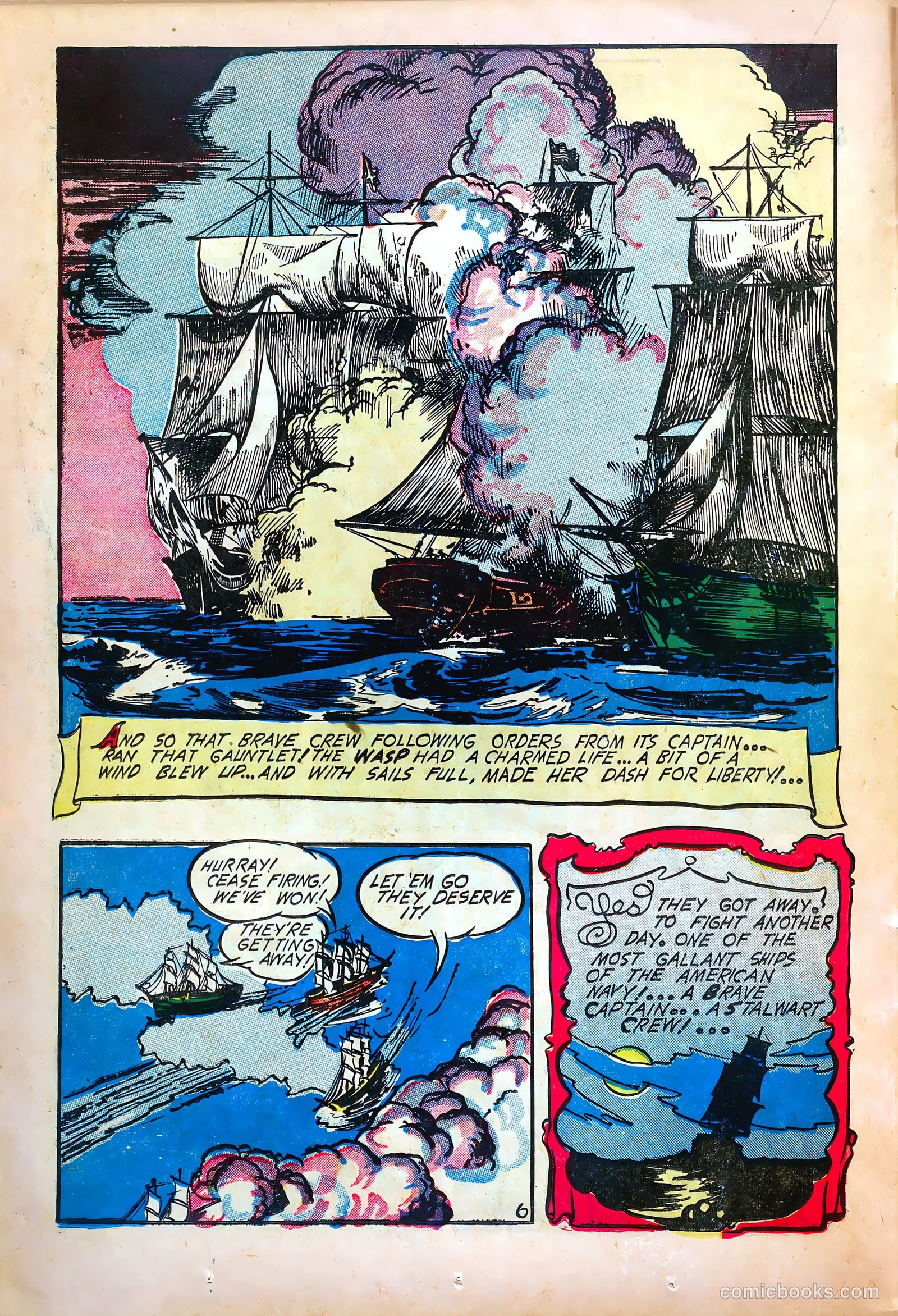 World Famous Heroes Magazine #4 (1942) — page 32 of 67