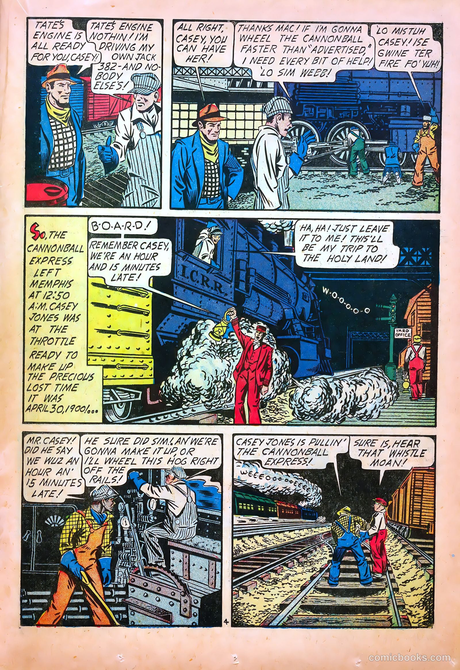 World Famous Heroes Magazine #4 (1942) — page 36 of 67