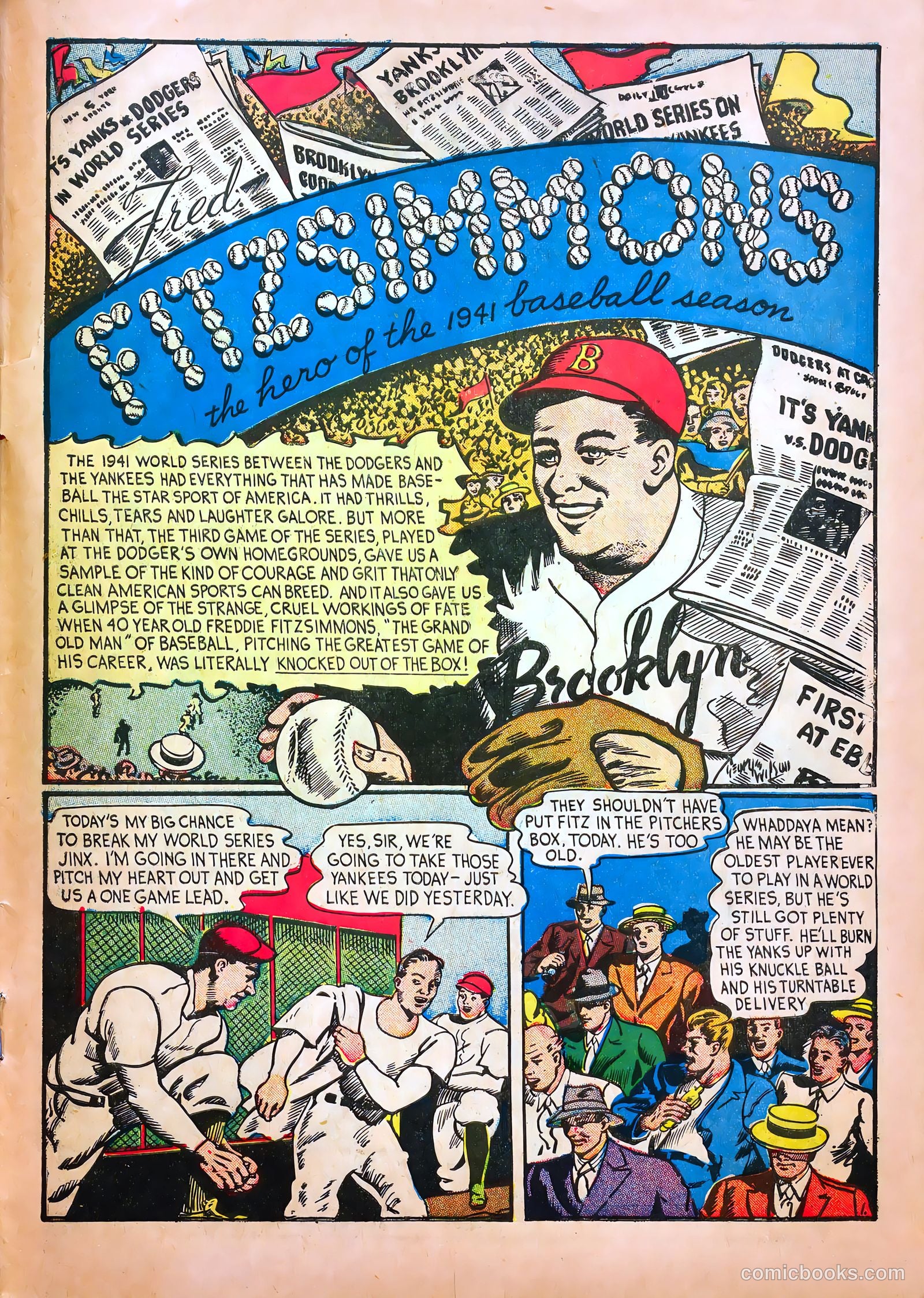World Famous Heroes Magazine #4 (1942) — page 50 of 67