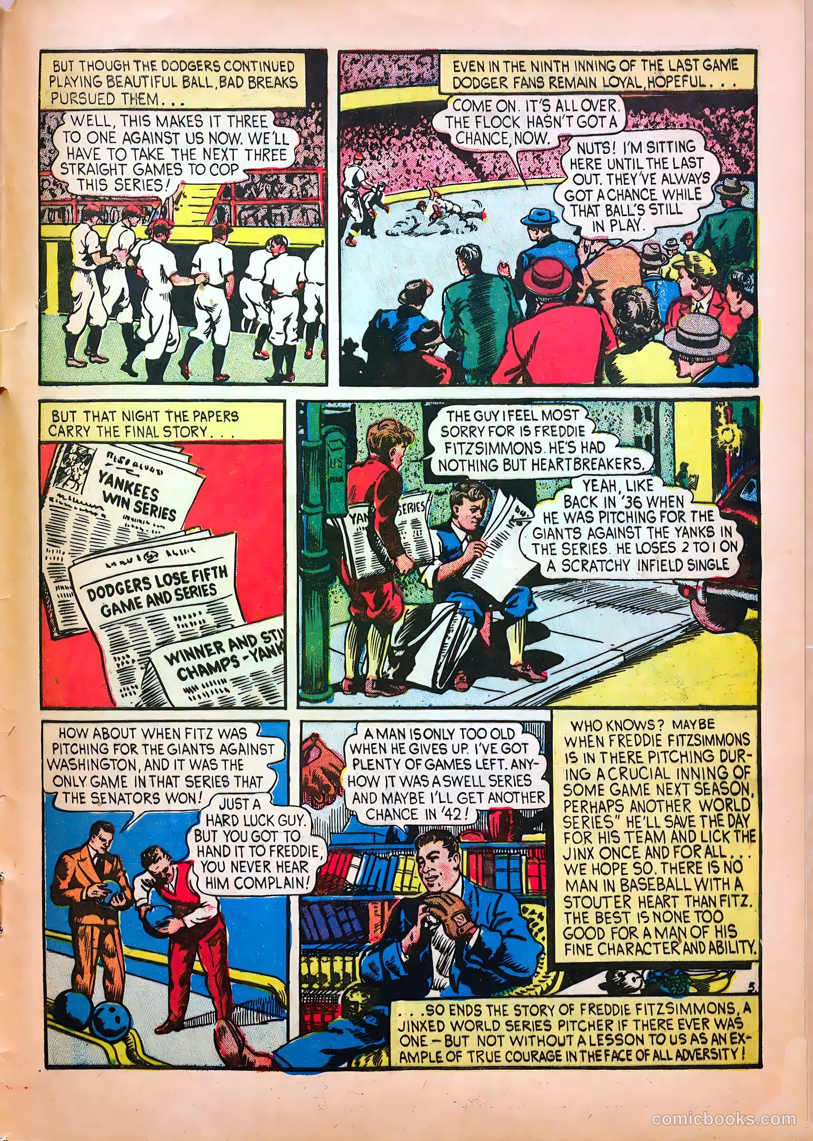 World Famous Heroes Magazine #4 (1942) — page 54 of 67