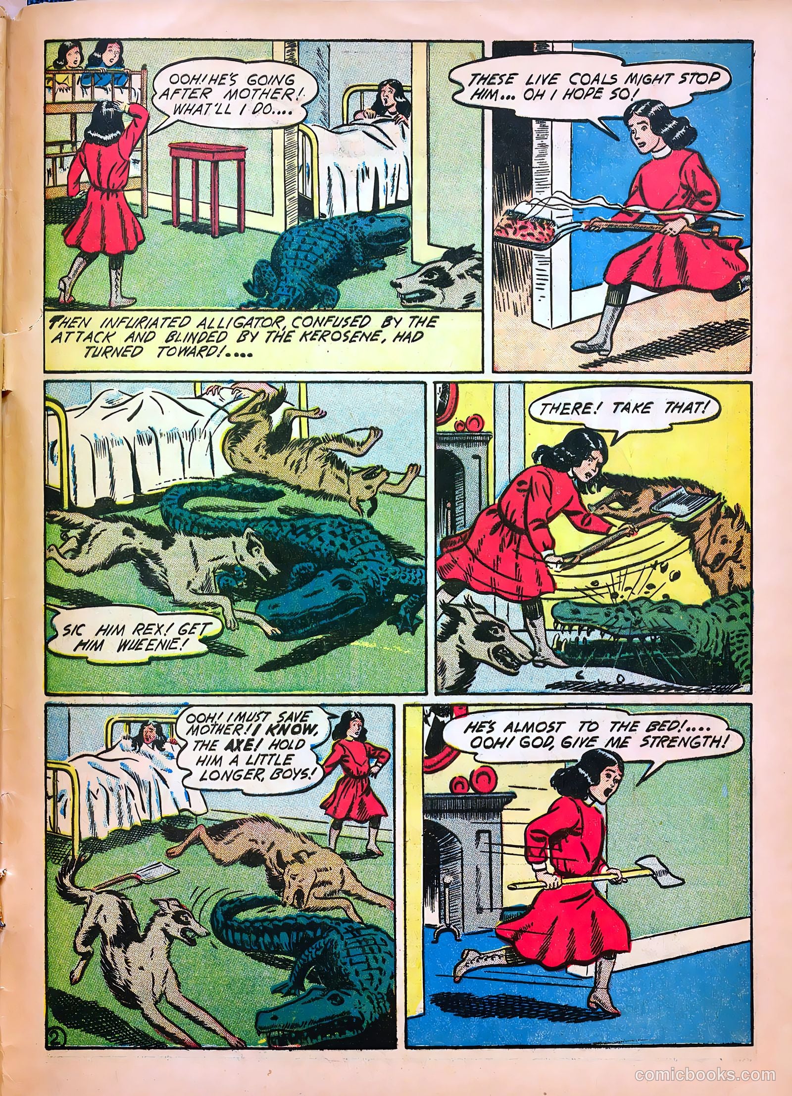 World Famous Heroes Magazine #4 (1942) — page 56 of 67