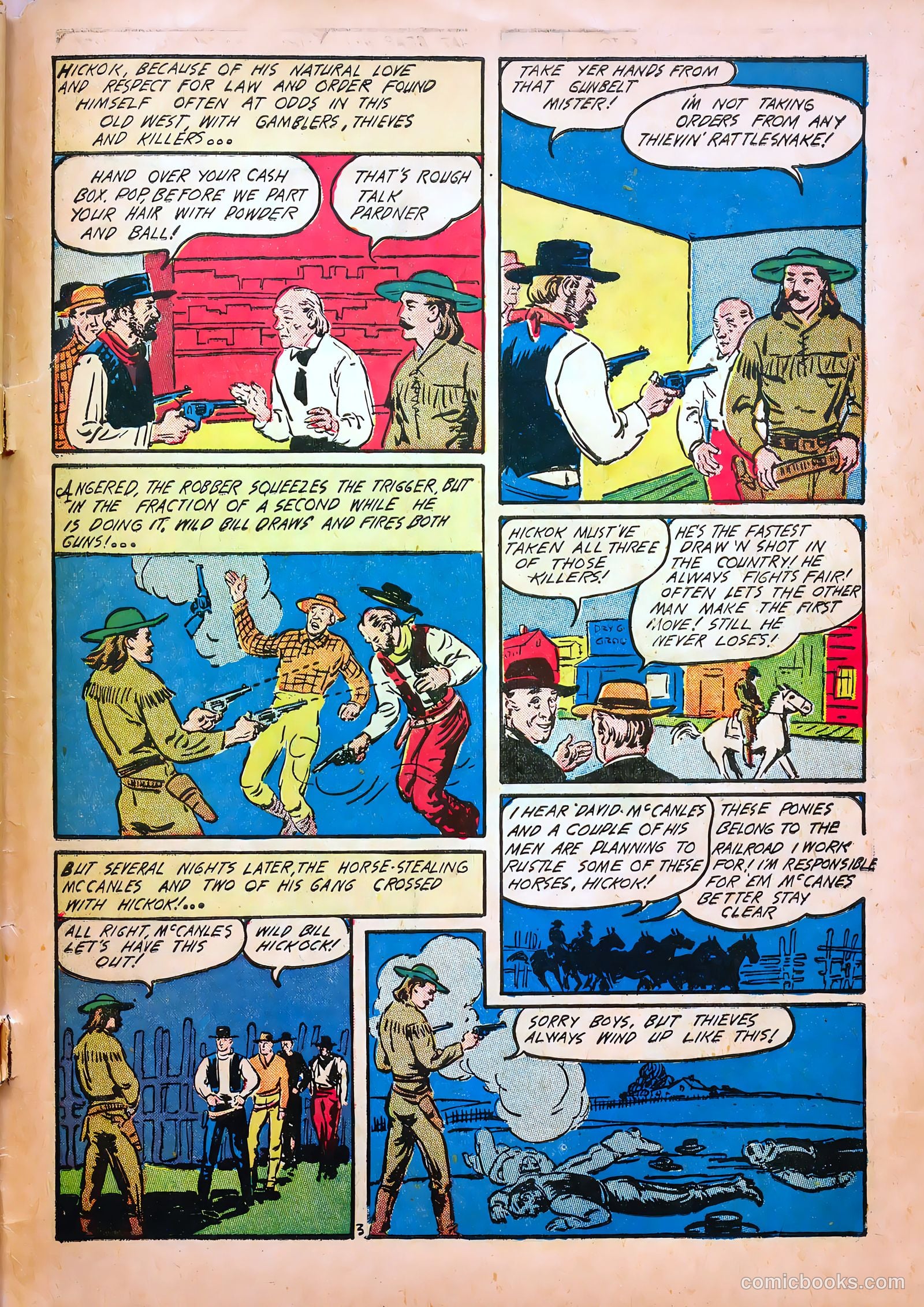 World Famous Heroes Magazine #4 (1942) — page 60 of 67