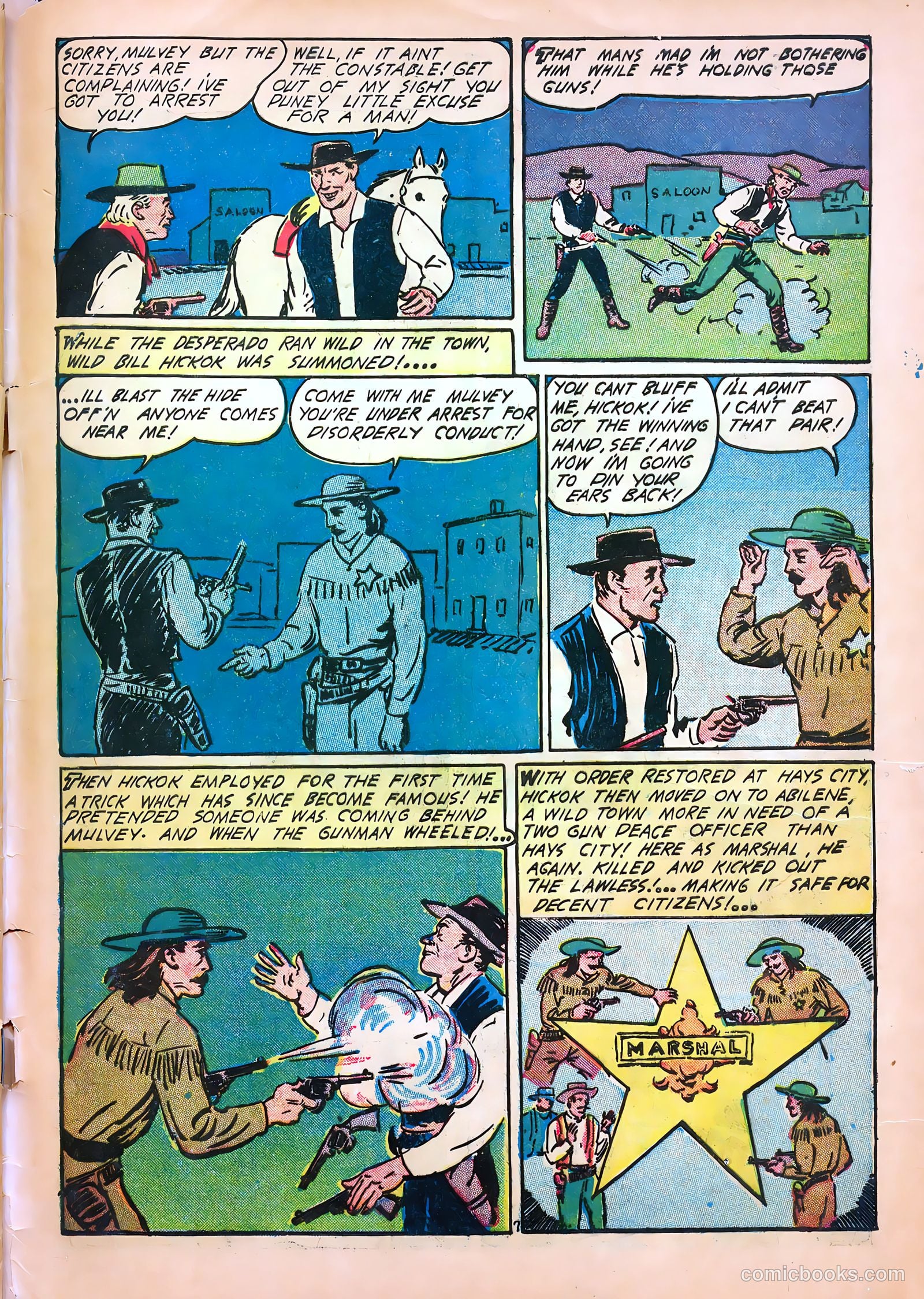 World Famous Heroes Magazine #4 (1942) — page 64 of 67
