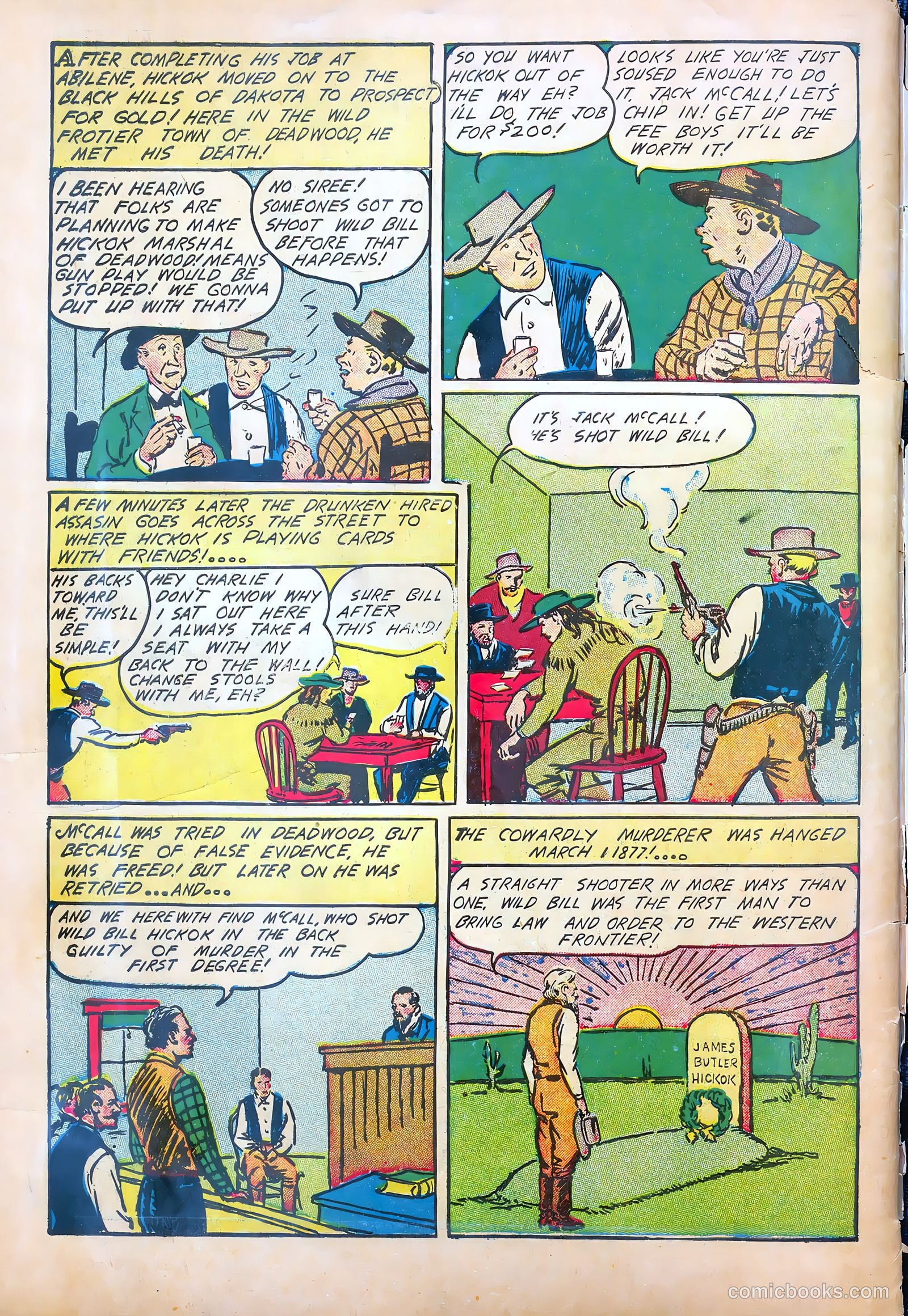 World Famous Heroes Magazine #4 (1942) — page 65 of 67