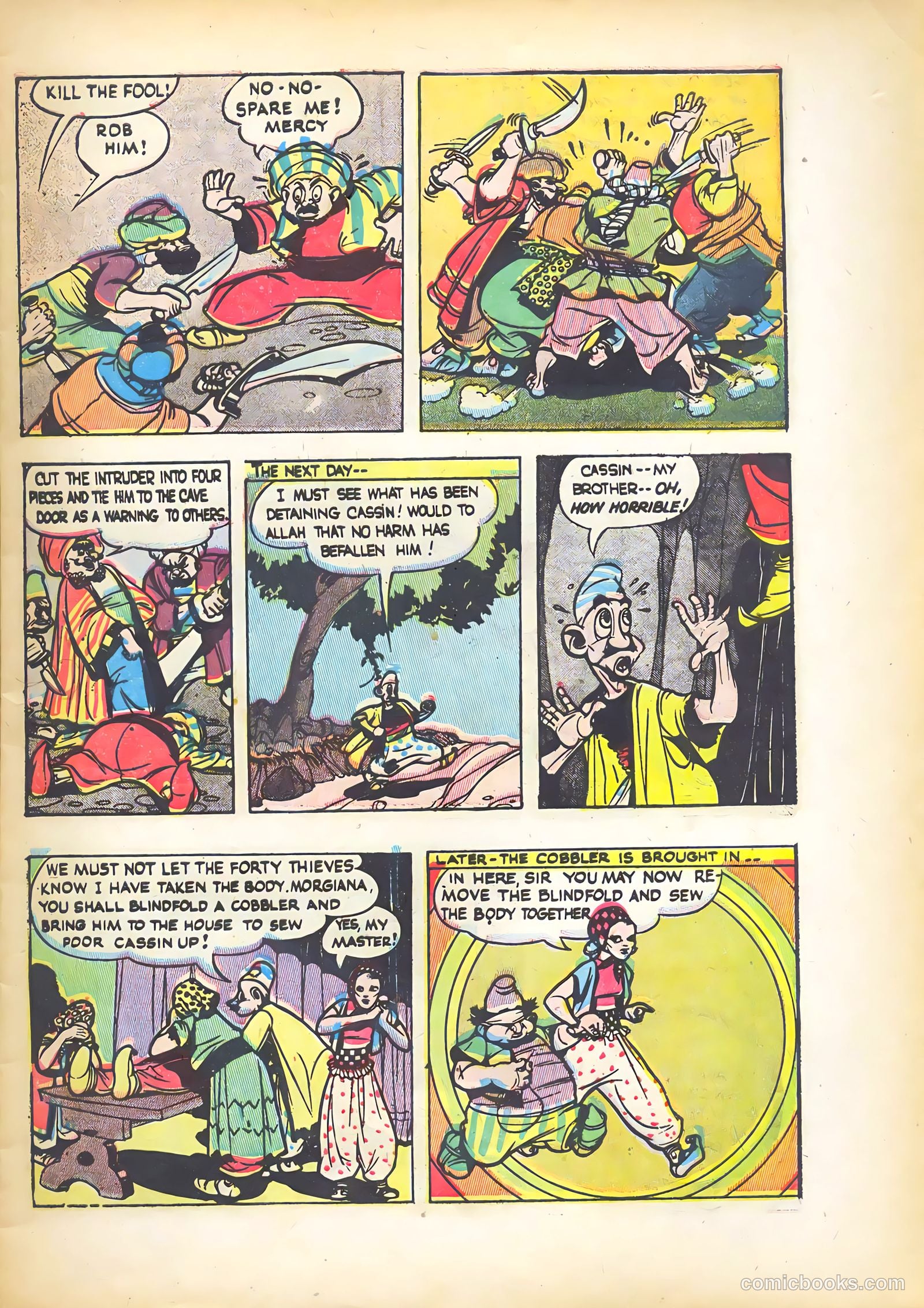 World Famous Stories #1 (1945) — page 9 of 36