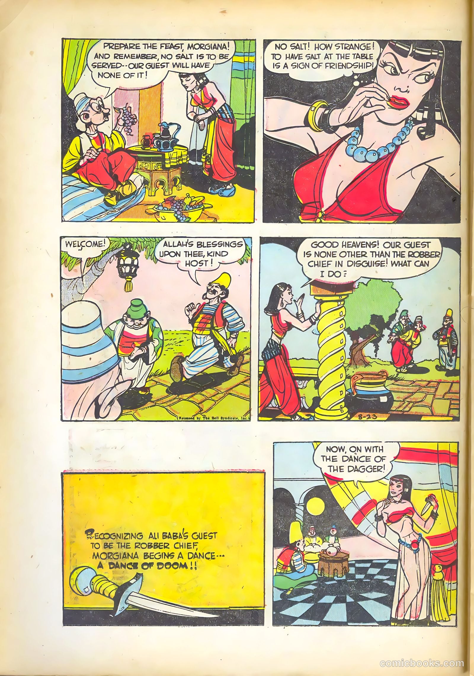 World Famous Stories #1 (1945) — page 16 of 36